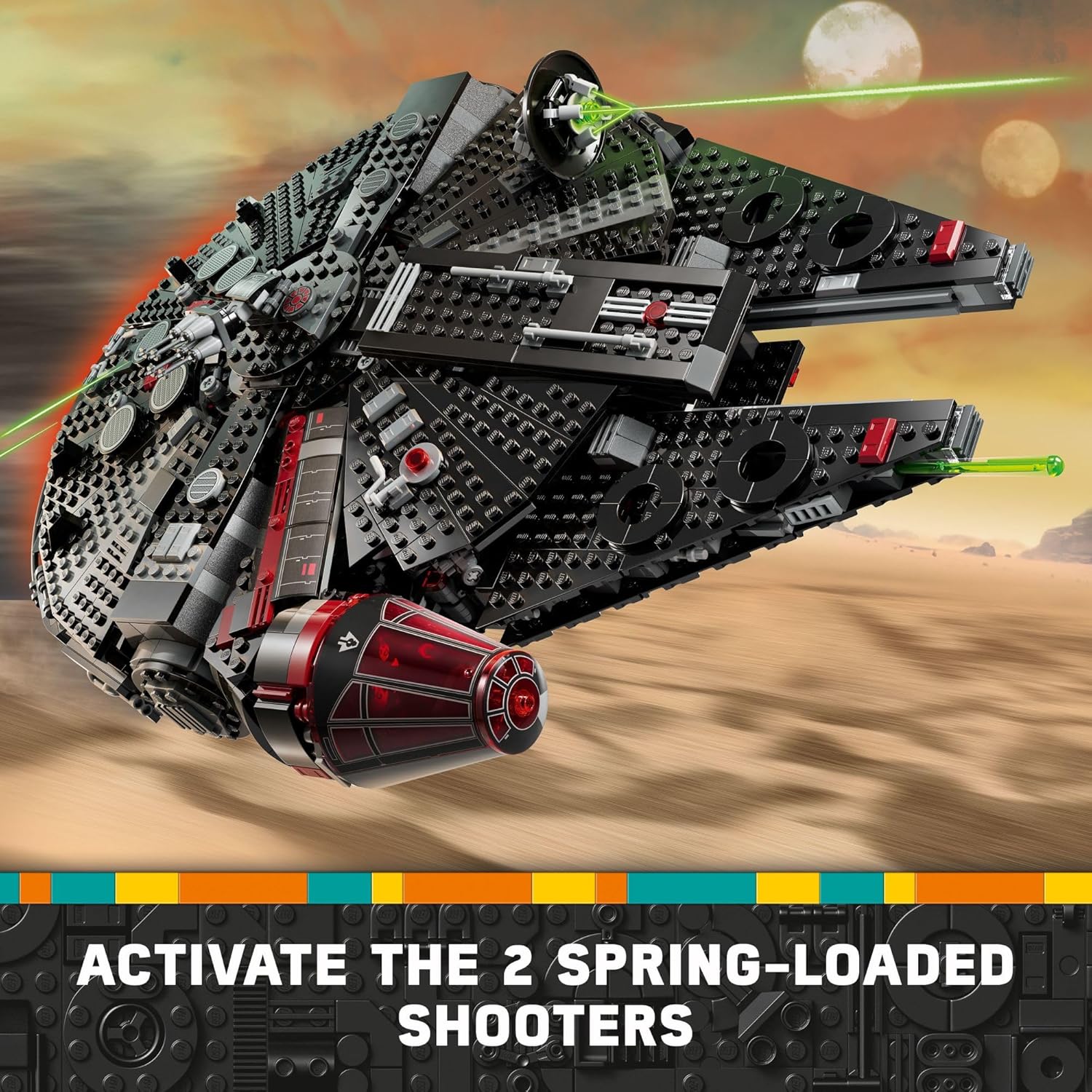 LEGO Star Wars The Dark Falcon Buildable Starship ...