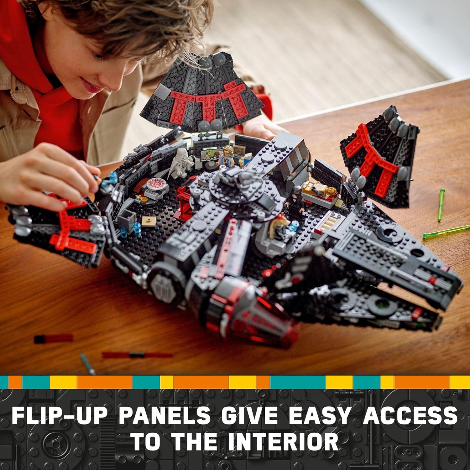 LEGO Star Wars The Dark Falcon Buildable Starship ...