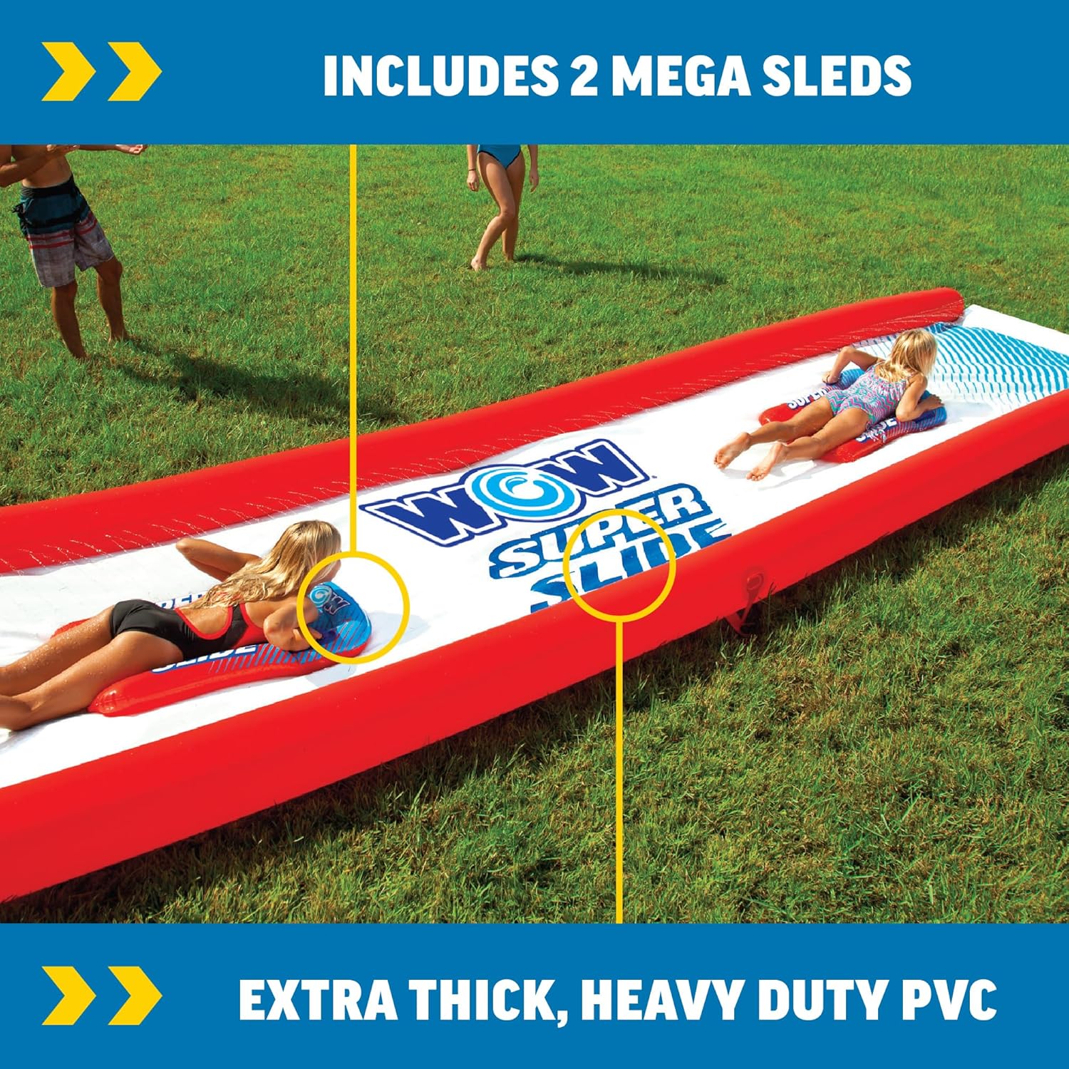 Slip n Slide Fun for Adults & Children - Zigzag Sprinkler ...