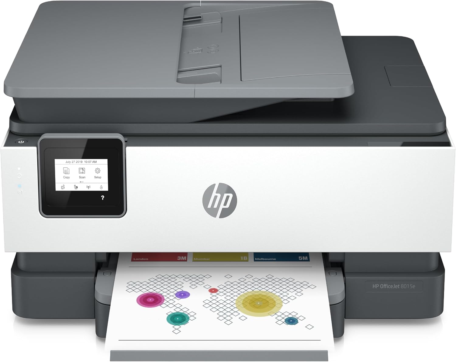 OfficeJet 8015e Wireless Color All-in-One Printer, 6 months of ...
