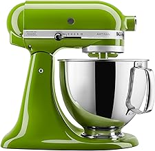 Artisan Series 5 Quart Tilt Head Stand Mixer with Pouring Shield KSM150PS, Matcha