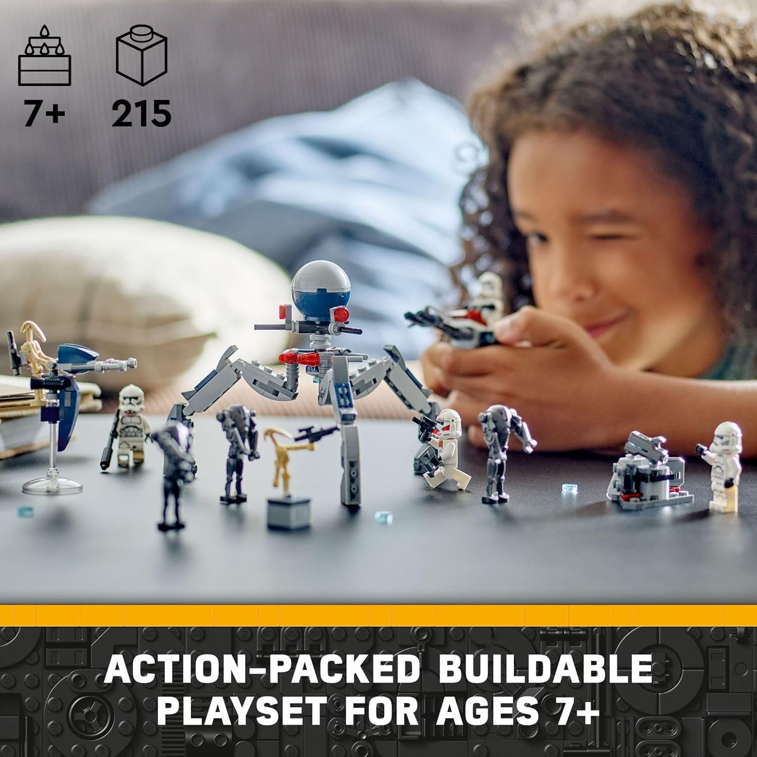 LEGO Star Wars Clone Trooper & Battle Droid Battle Pack ...