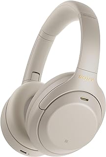 Wh-1000Xm4 Wireless Noise Cancelling Bluetooth Over-Ear Headphones With Speak To Chat Function And Mic For Phone Call, Silver, UAE Version - 1-Year warranty
