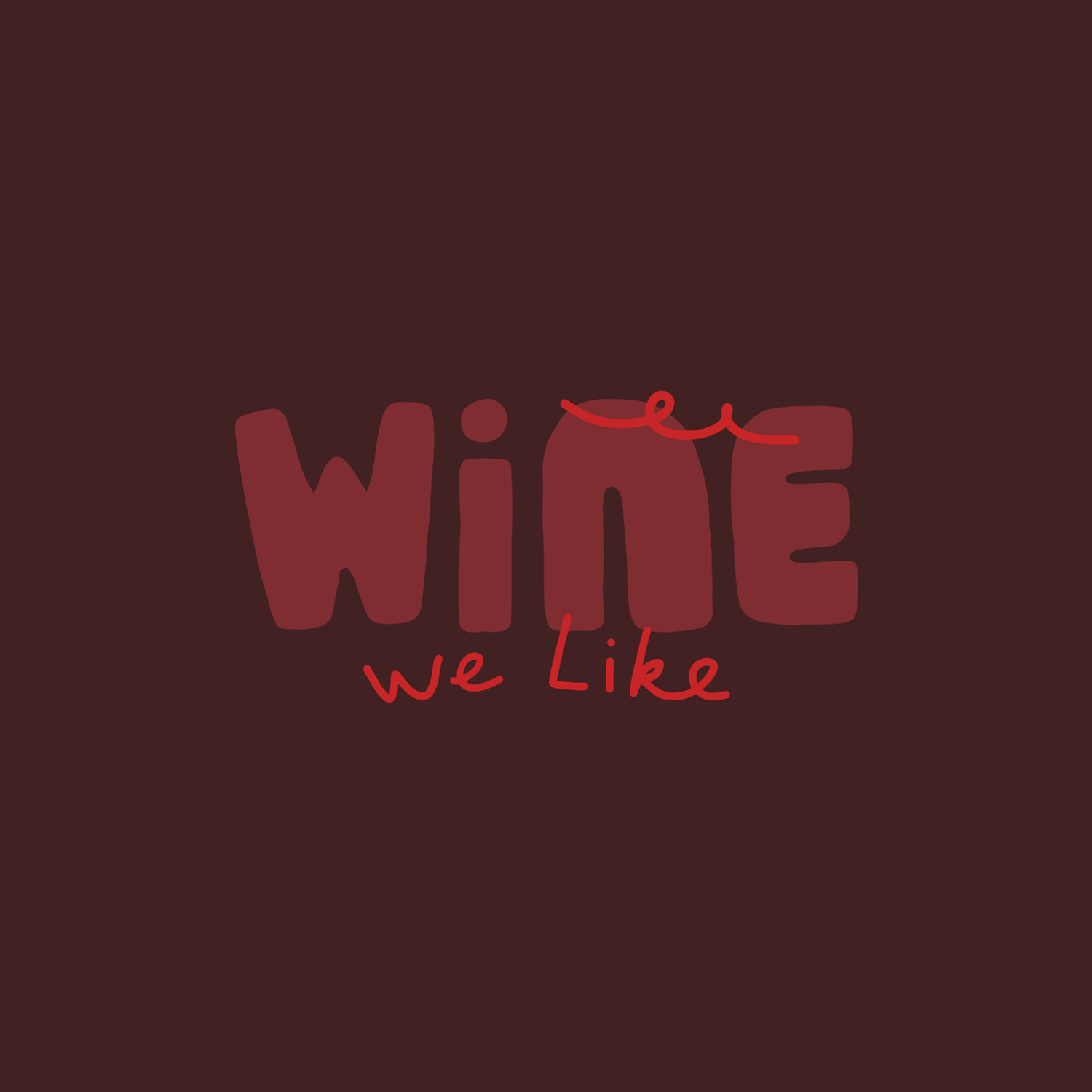 Wine we like brand by Bink Studios