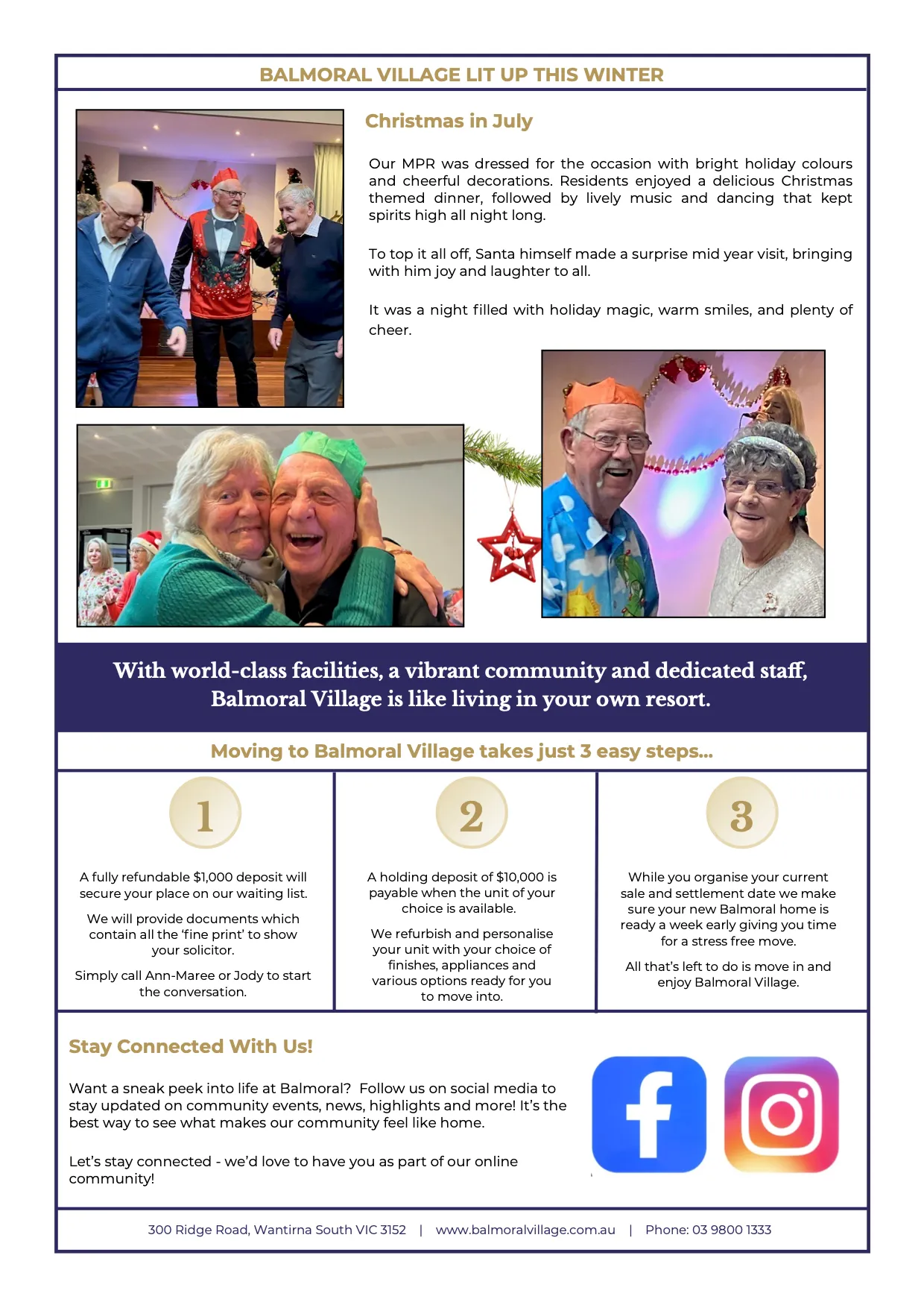 Balmoral News – Winter 2025