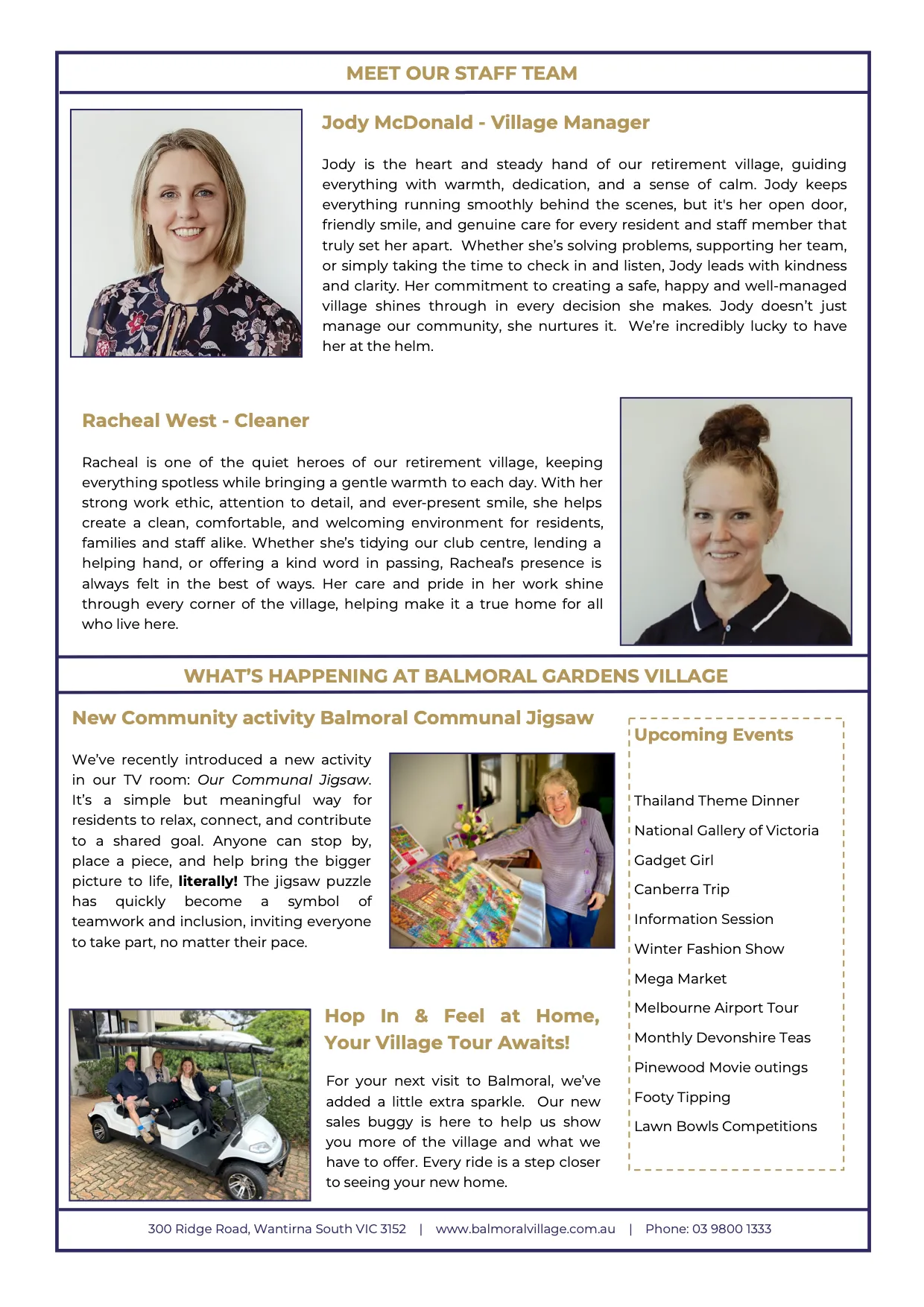 Balmoral News – Winter 2025