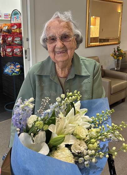 Balmoral Gardens Village Celebrates a Centenarian