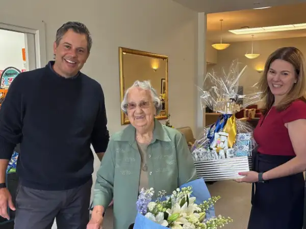 Balmoral Gardens Village Celebrates a Centenarian