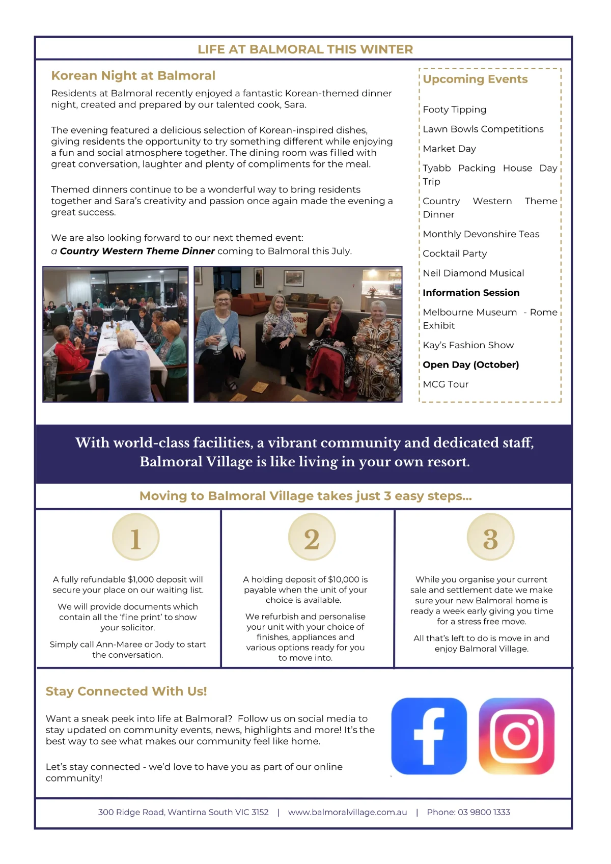 Balmoral News – Winter 2026