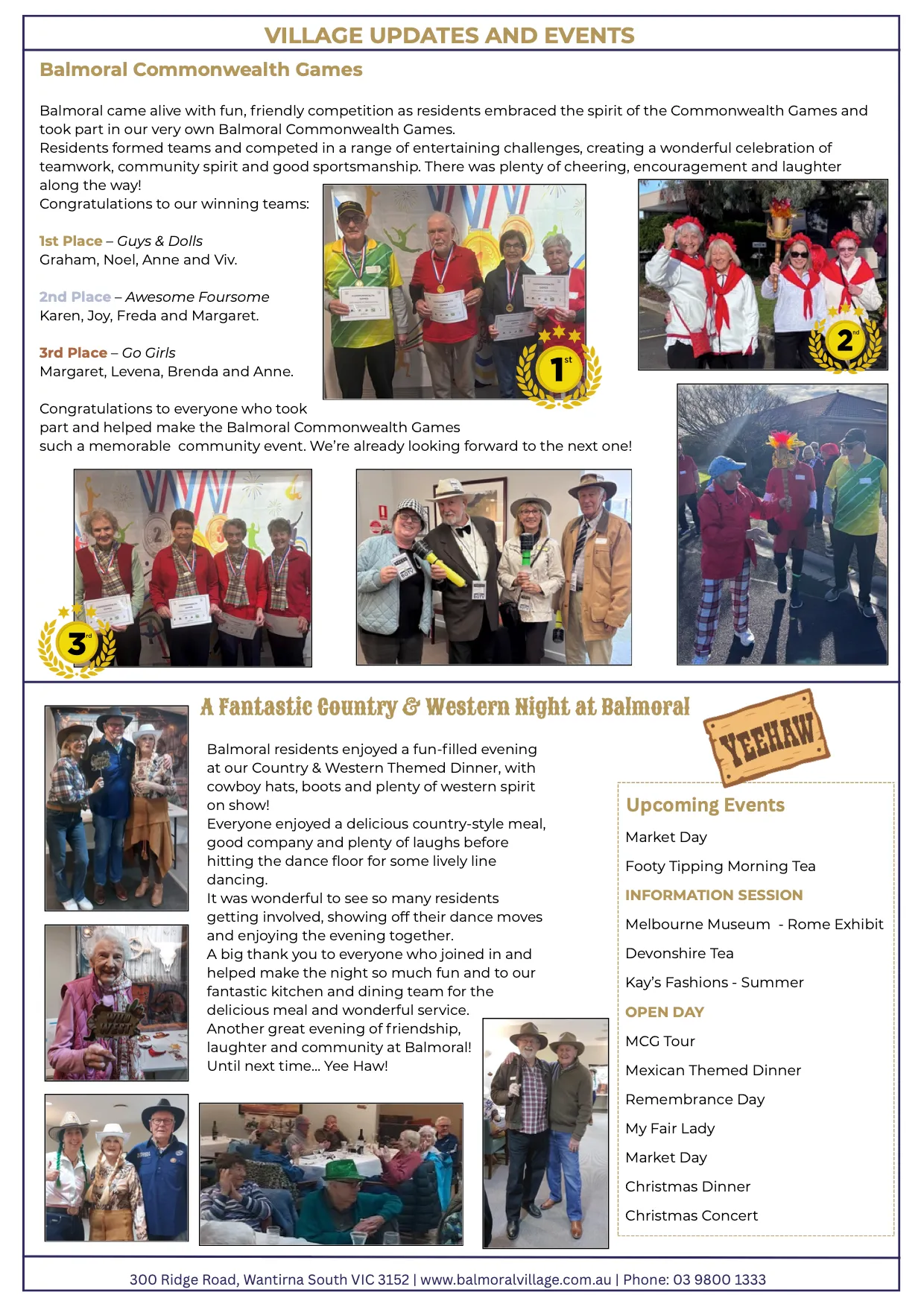 Balmoral News – Spring 2026