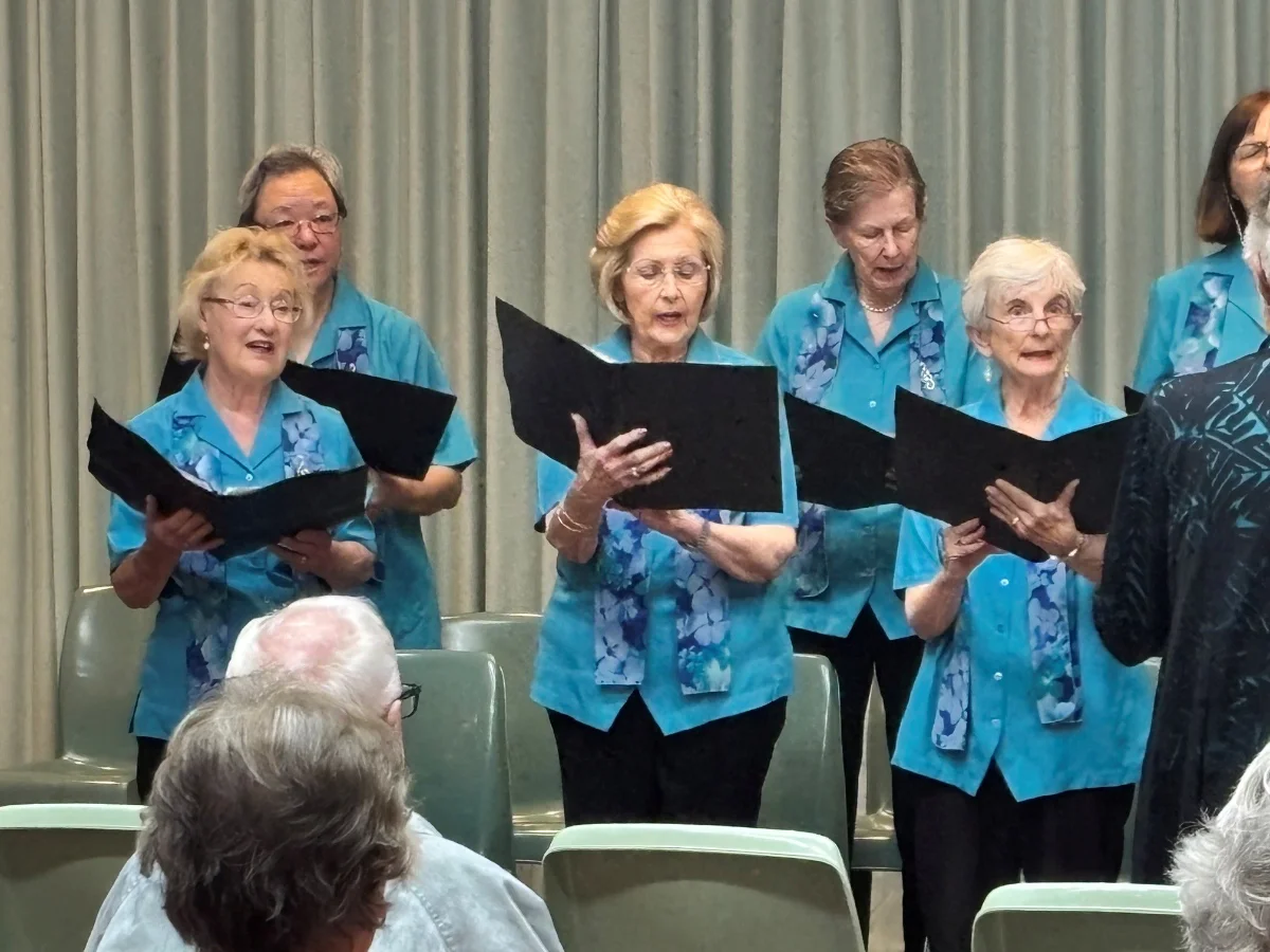 Treble Tones Ladies Choir Visit