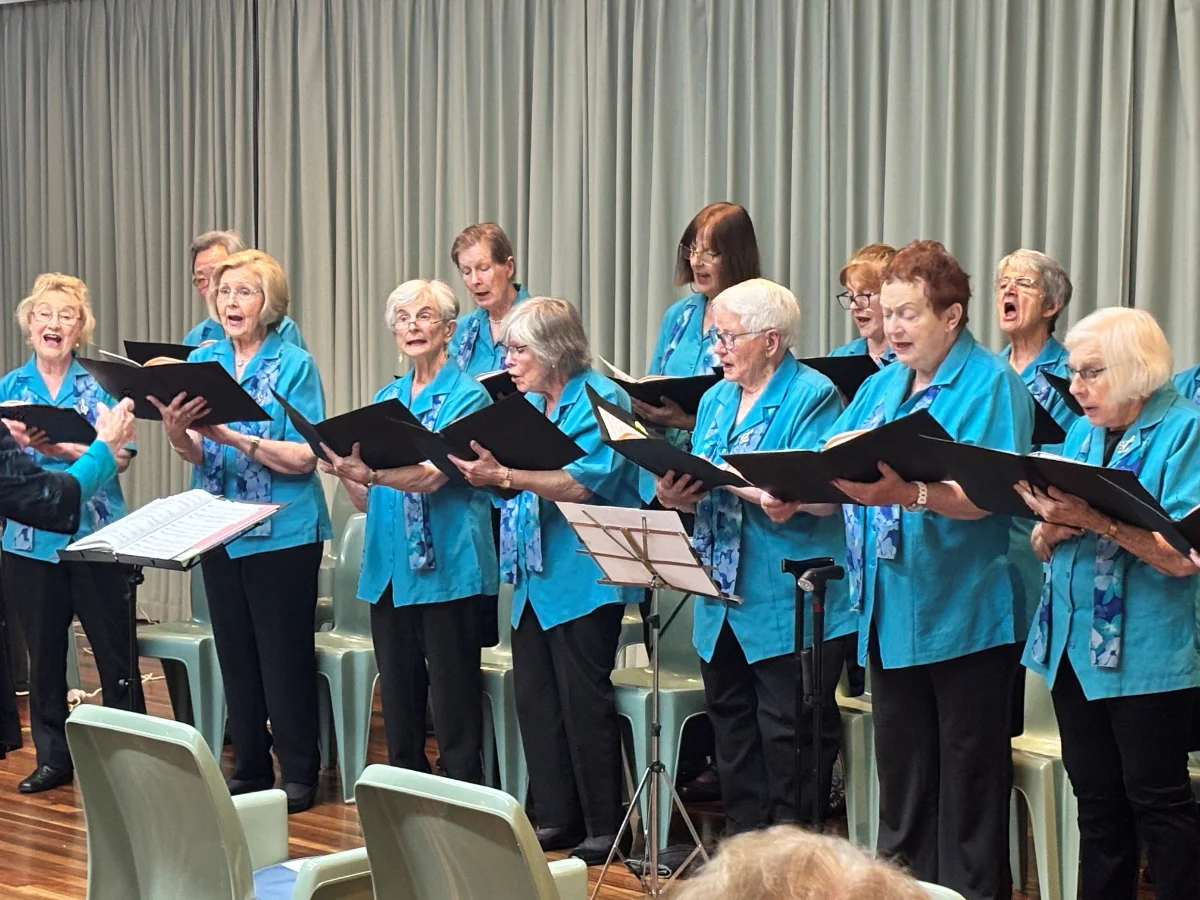 Treble Tones Ladies Choir Visit