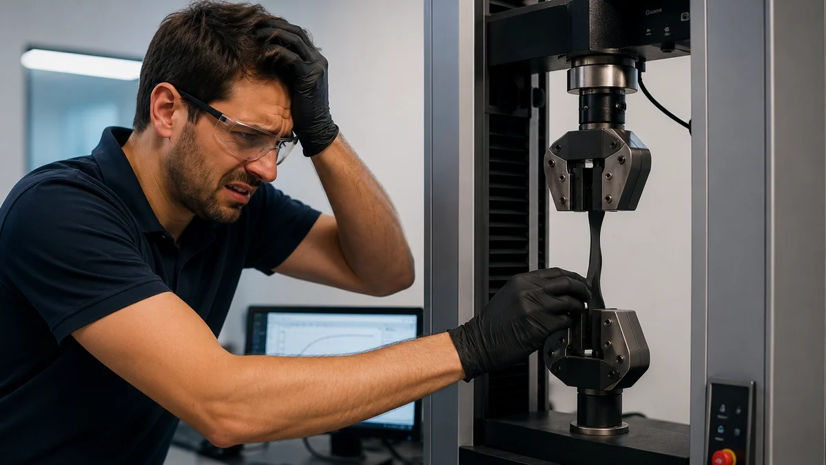 Struggles of manual material testing in a quality control lab