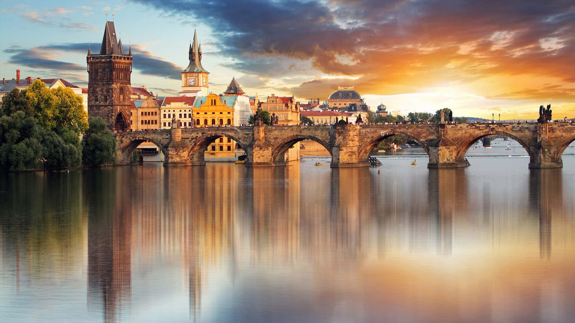 Photo of Charles Bridge in Prague