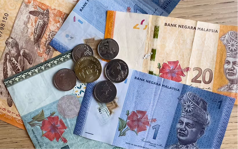 Geldscheine aus Malaysia