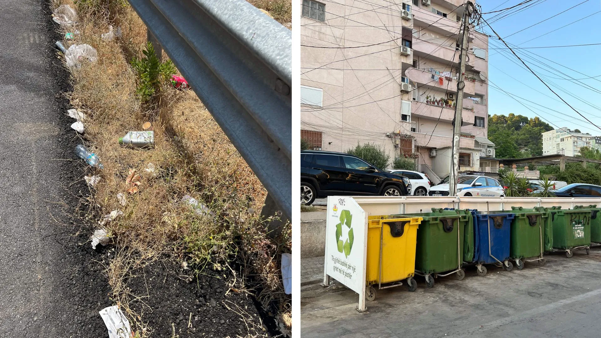 Müllentsorgung in Albanien