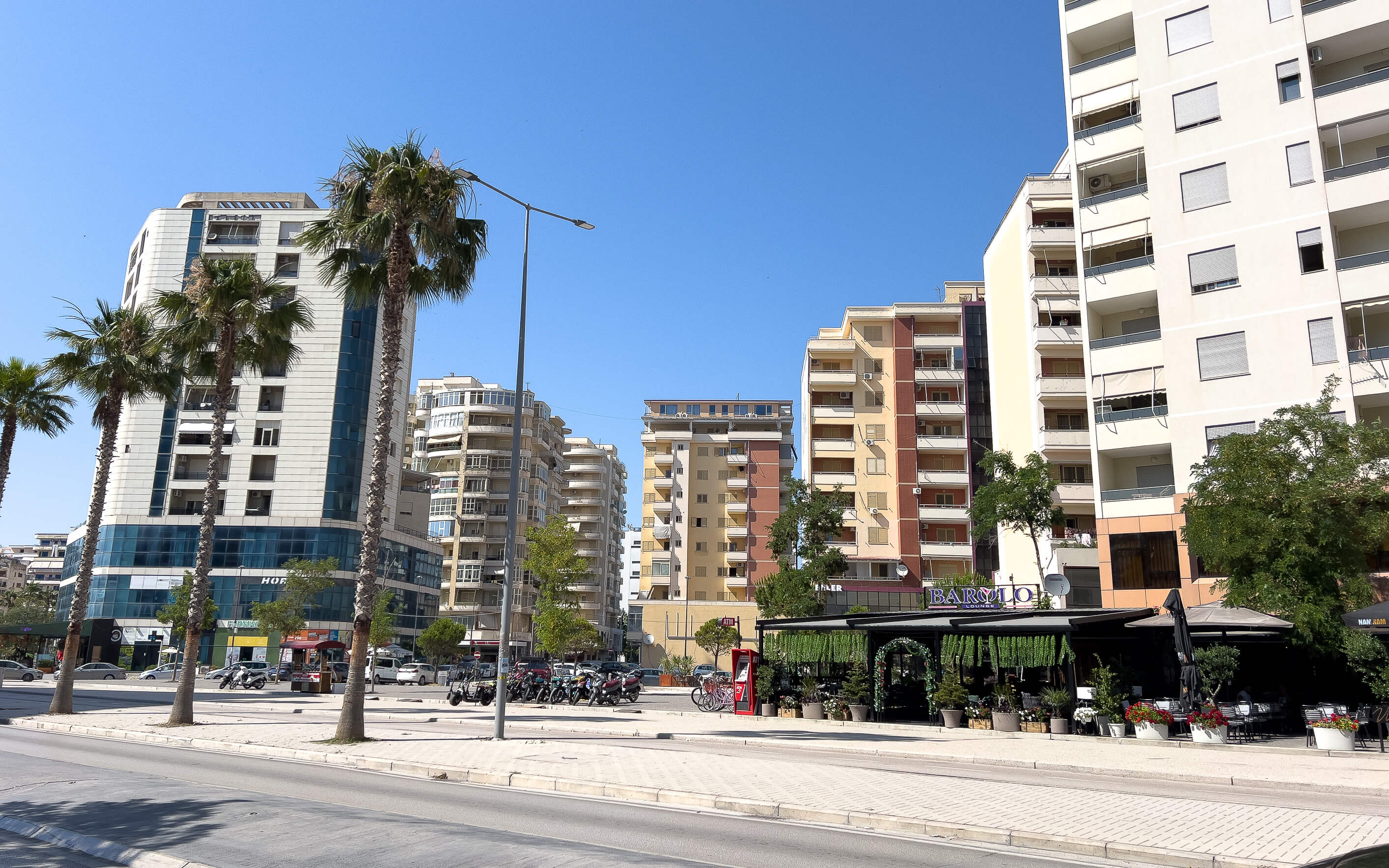 Vloras moderen Promenade
