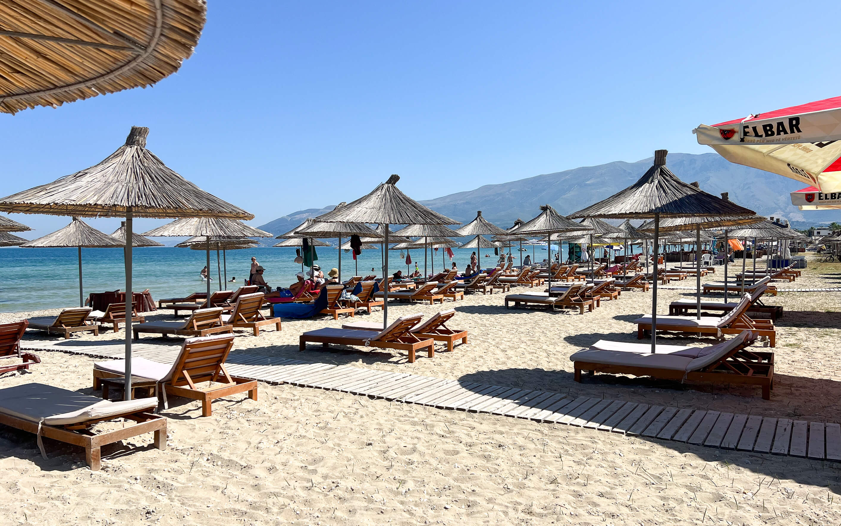 Sandstrand in Albanien