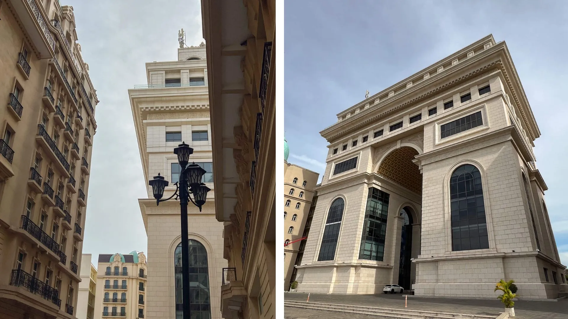 Gebäude von Koh Pich