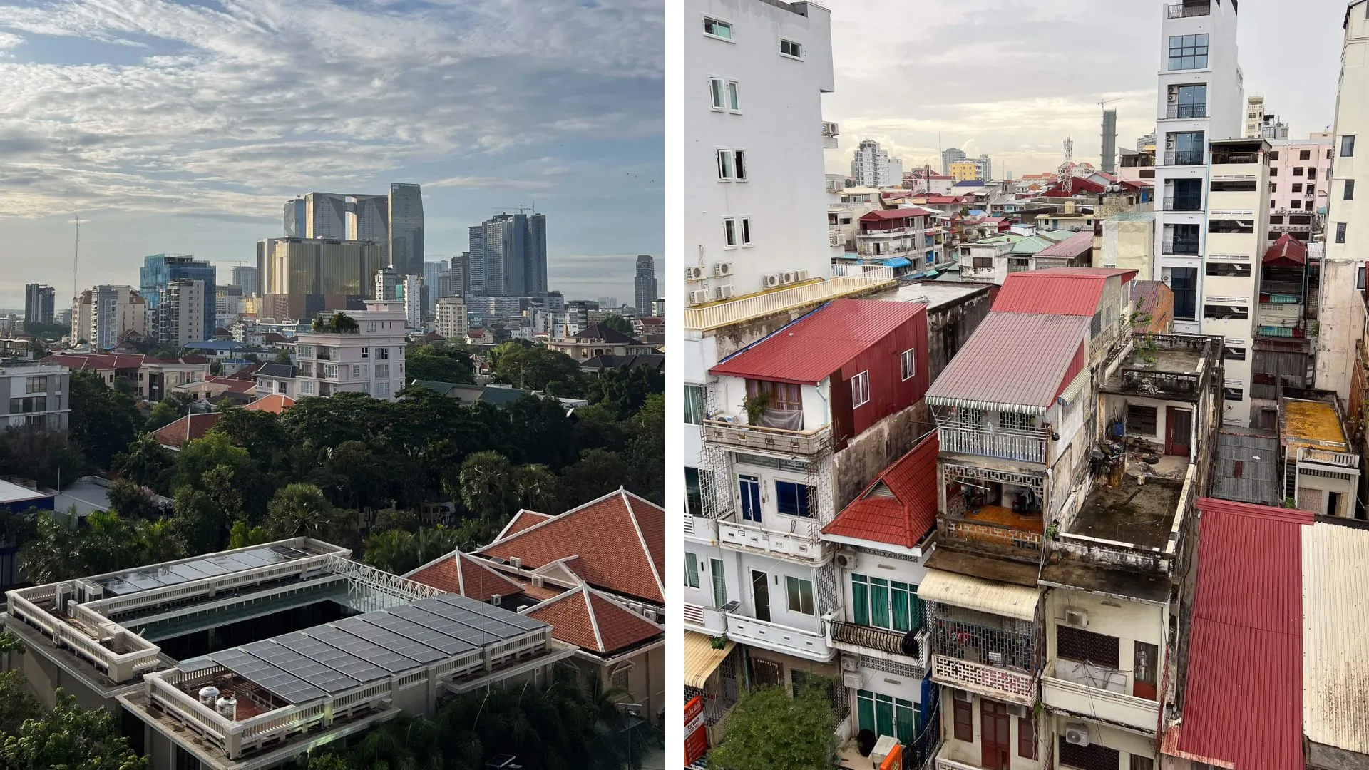 Skyline von Phnom Penh