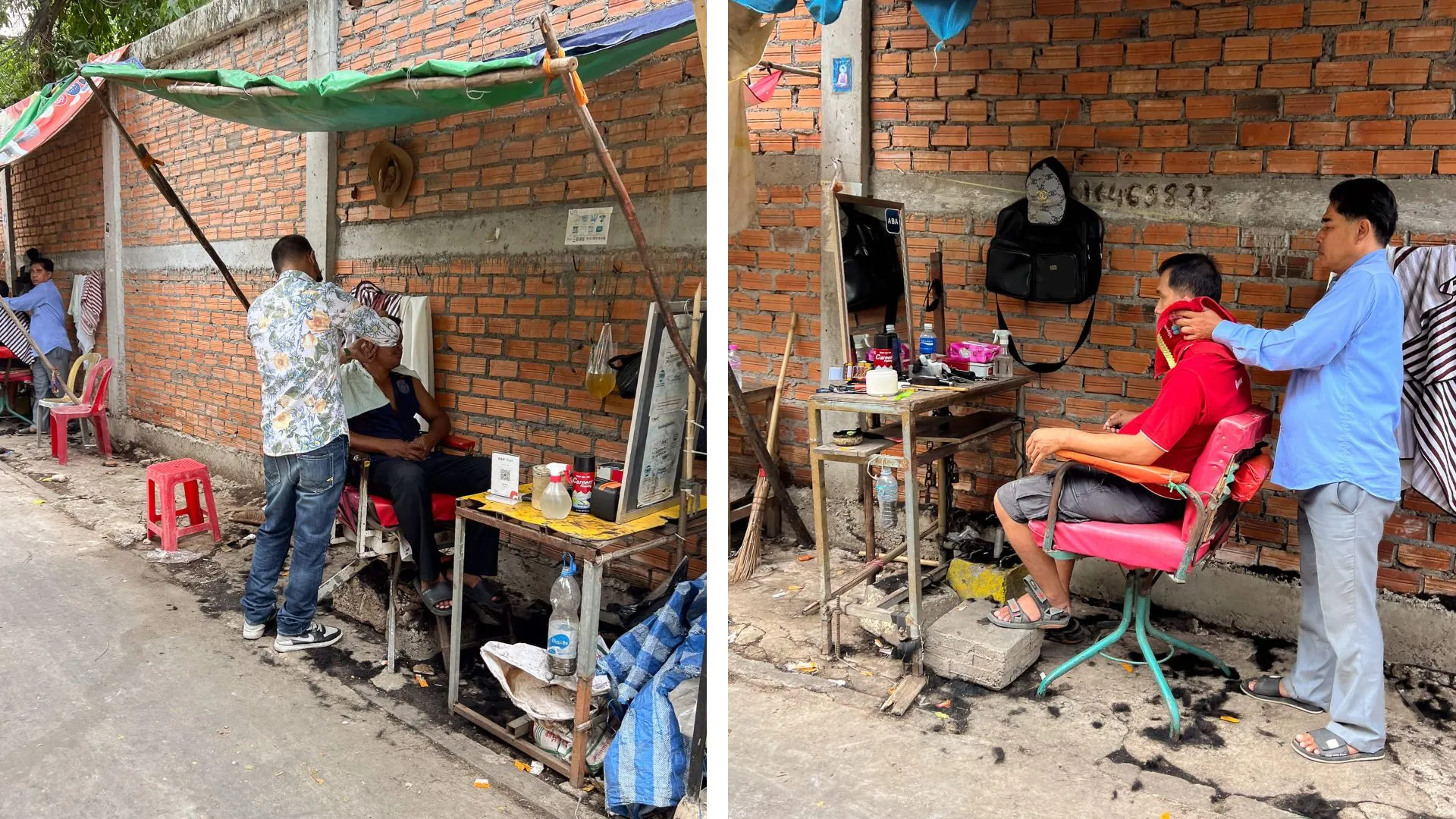 Friseure von Phnom Penh