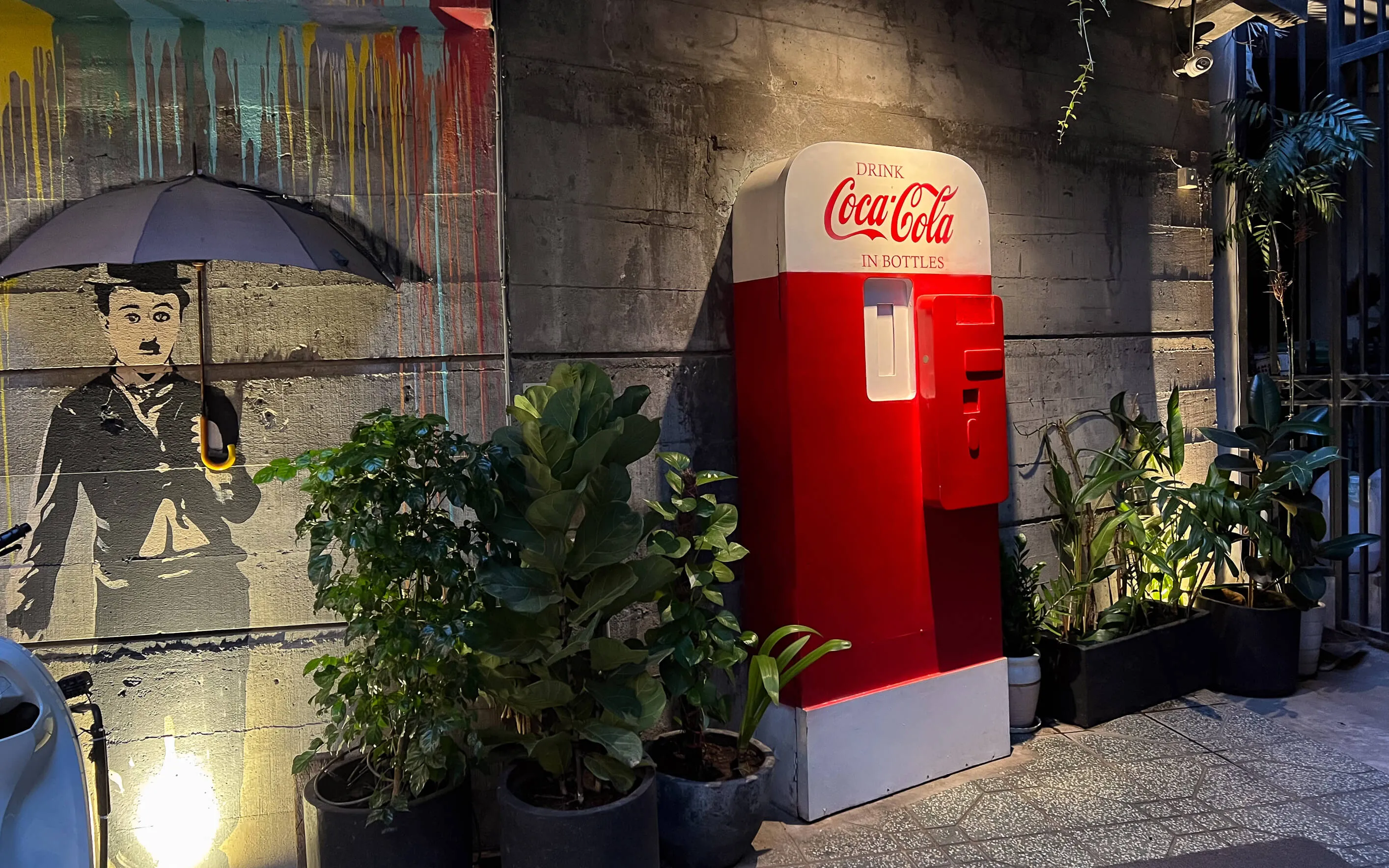 CocaCola Kühlschrank in Phnom Penh