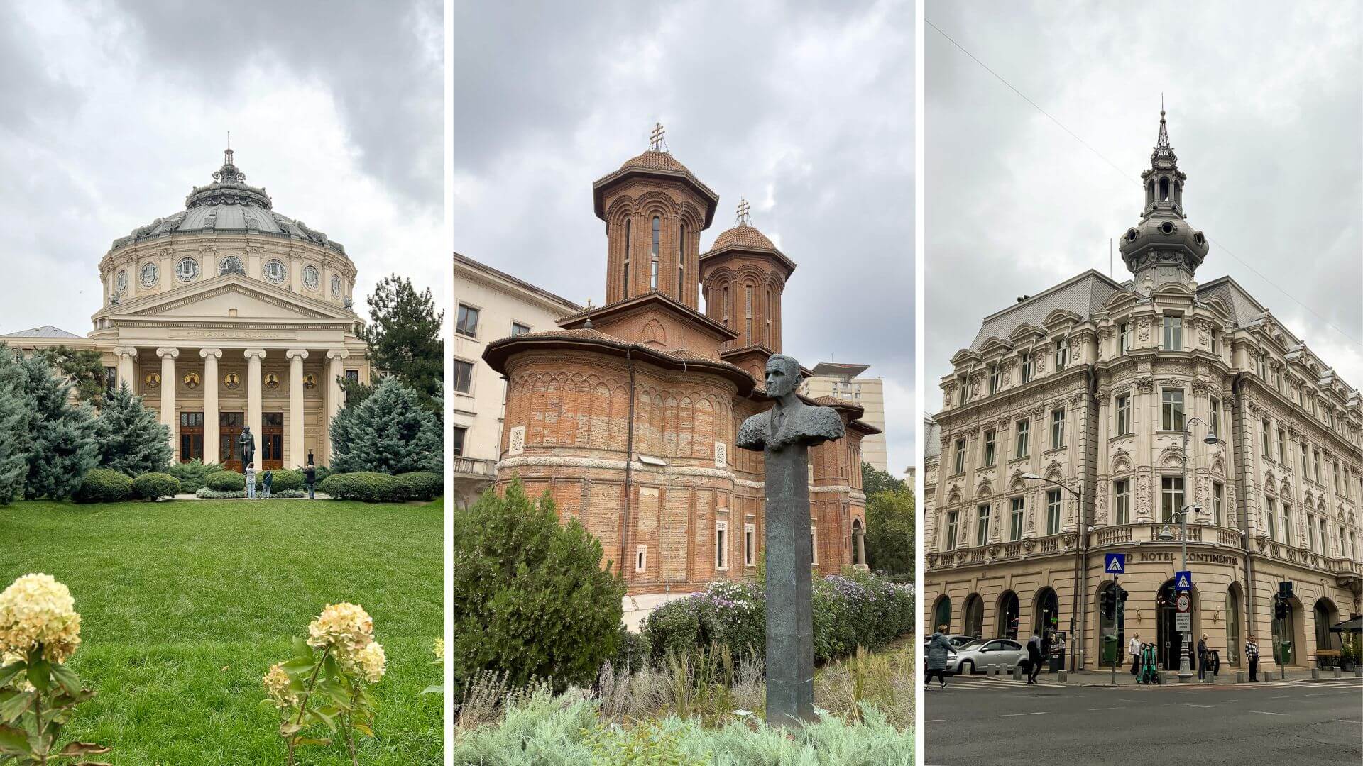 Gebäude auf der Calea Victoriei in Bukarest
