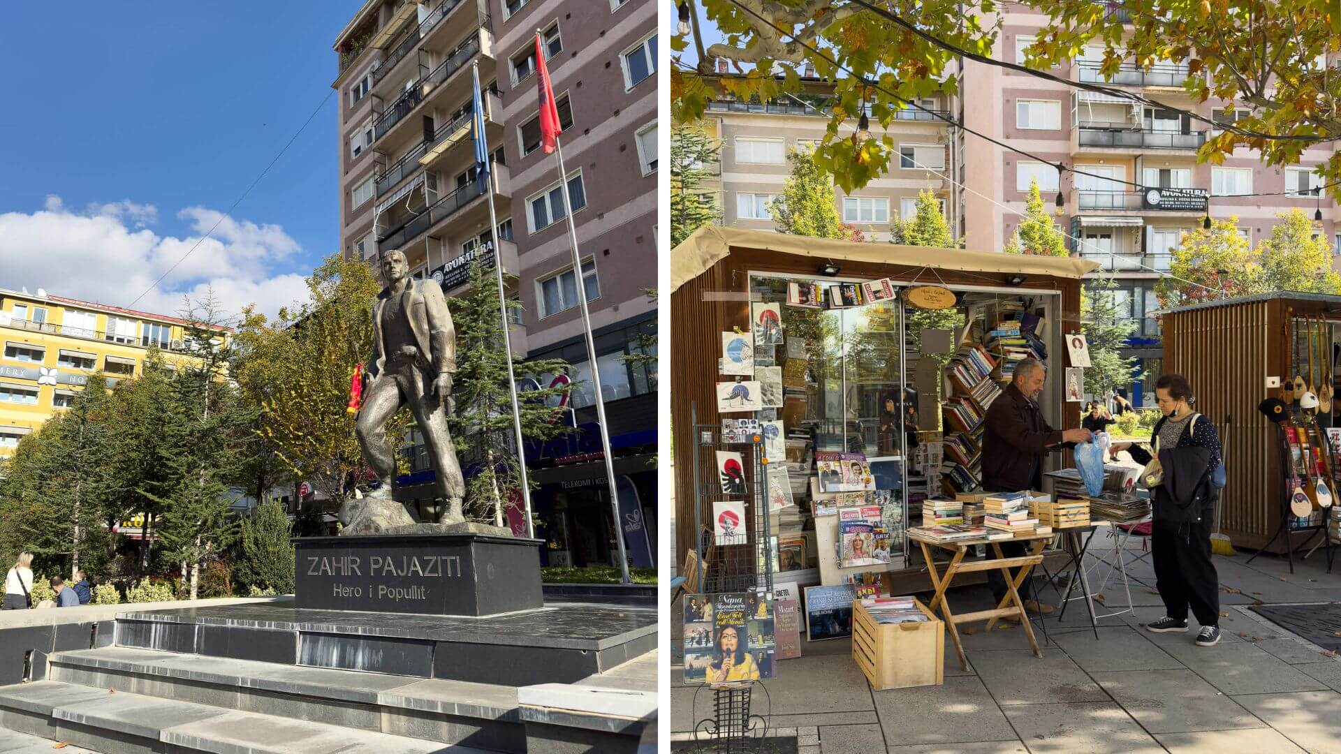 Fußgängerzone von Pristina