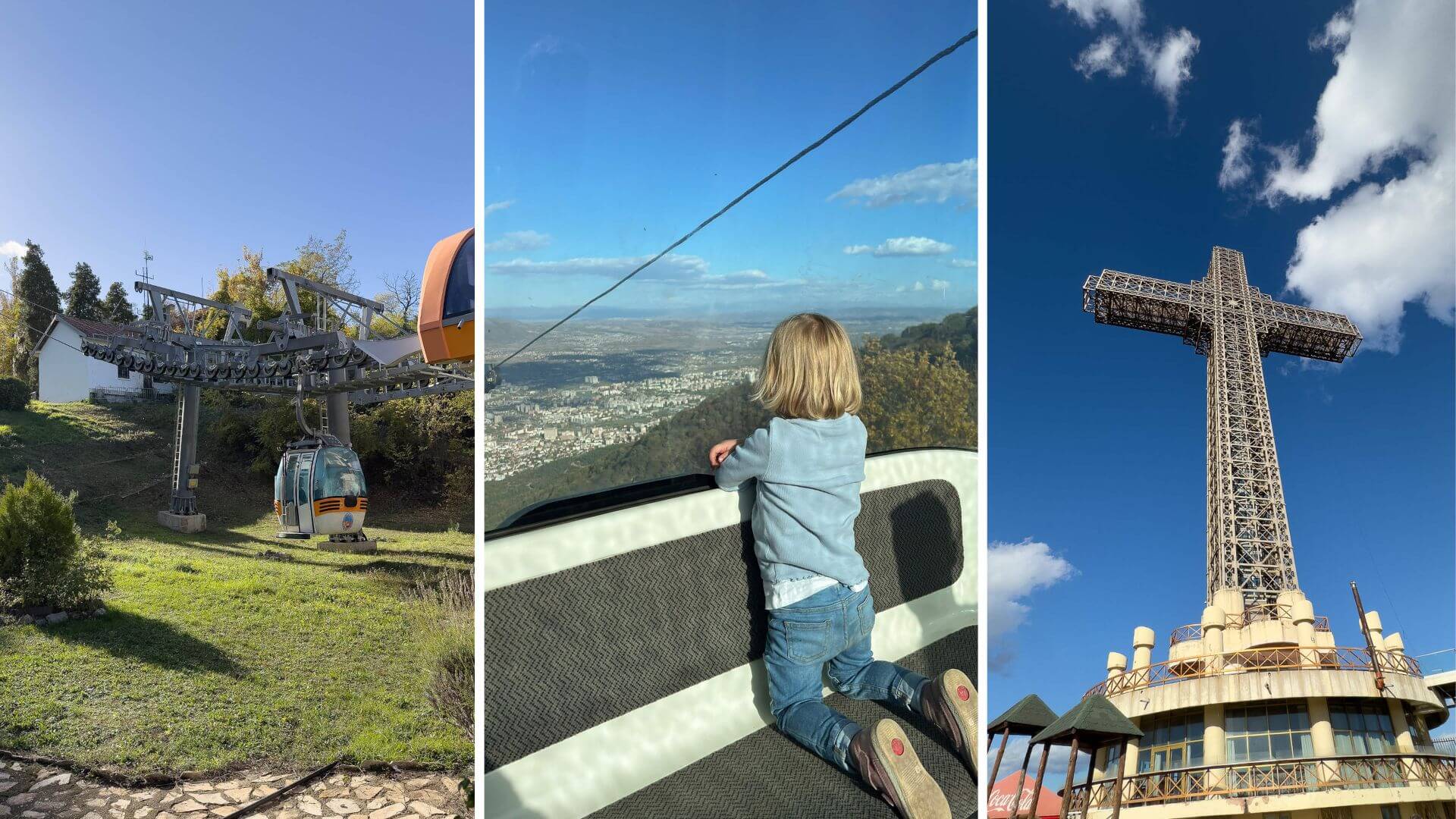 Seilbahn auf den Vondo in Skopje