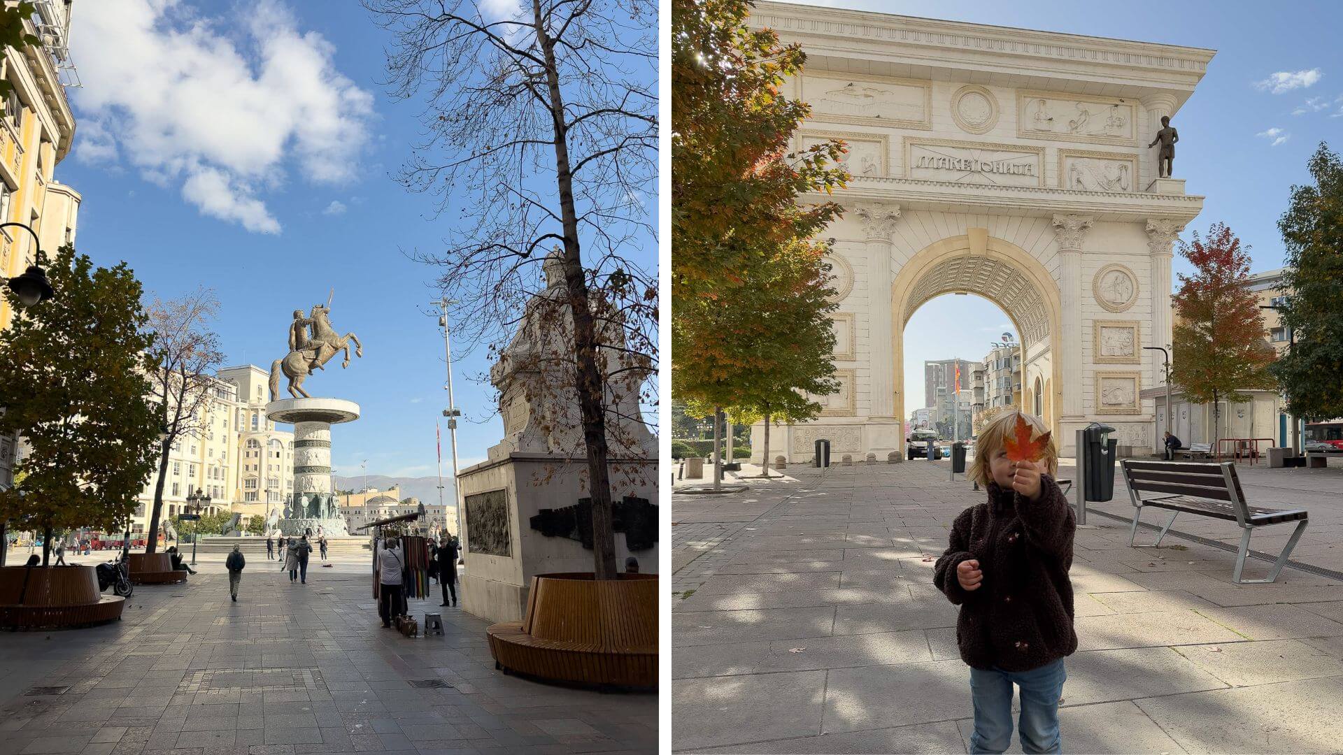 Platz von Mazedonien