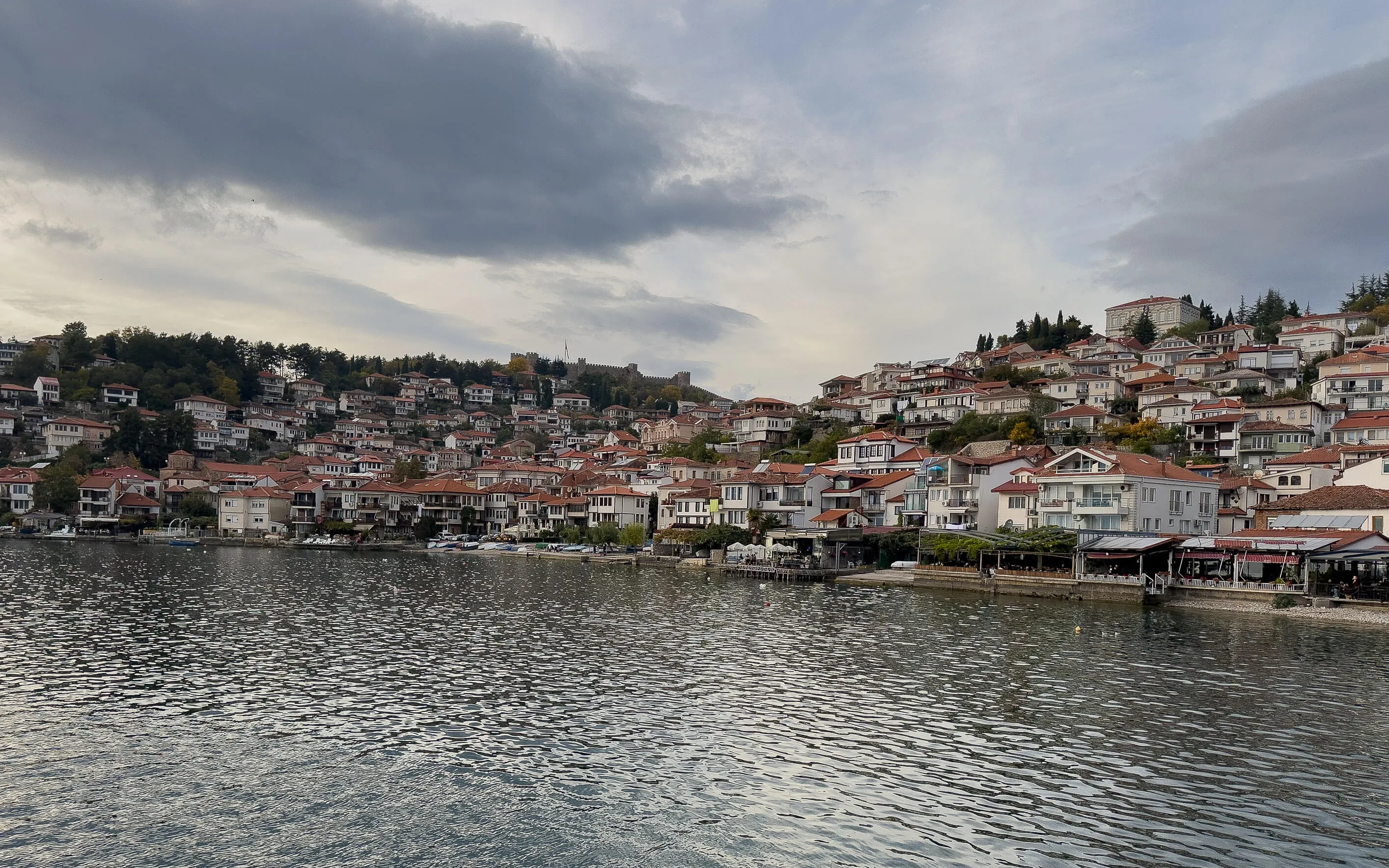 Blick auf Ohrid 
