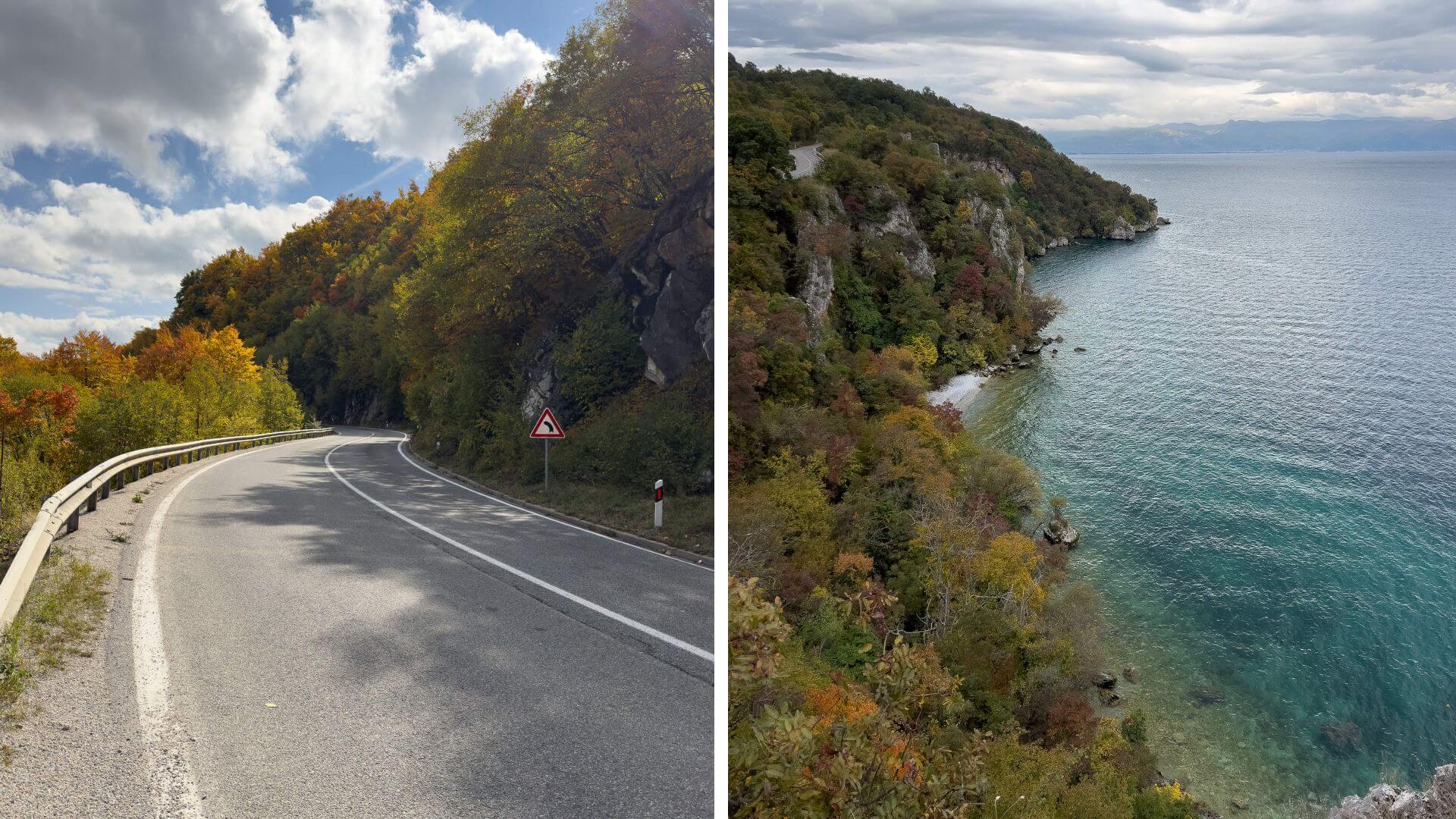 Aussichten aus dem Galičica Nationalpark