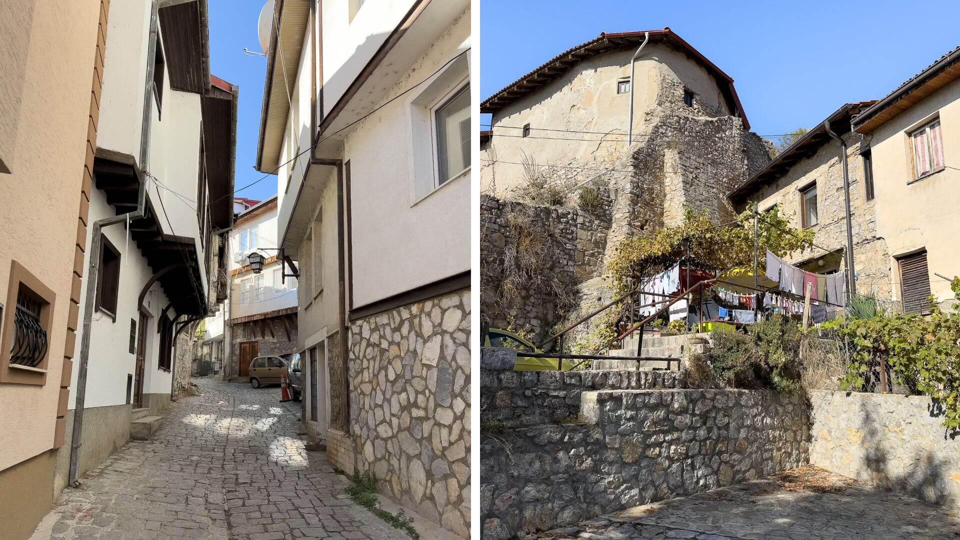 Varos old town of ohrid