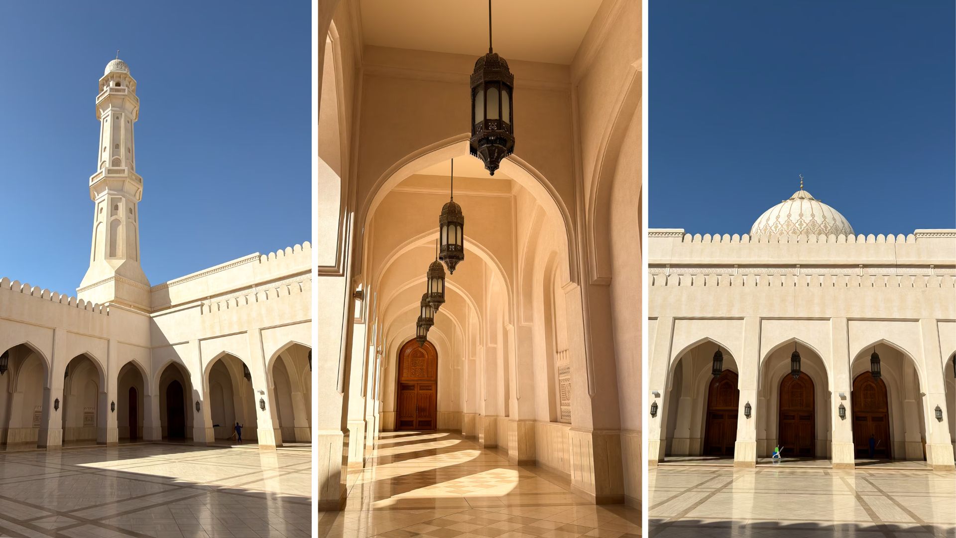 Sultan Qaboos Moschee in Salalah