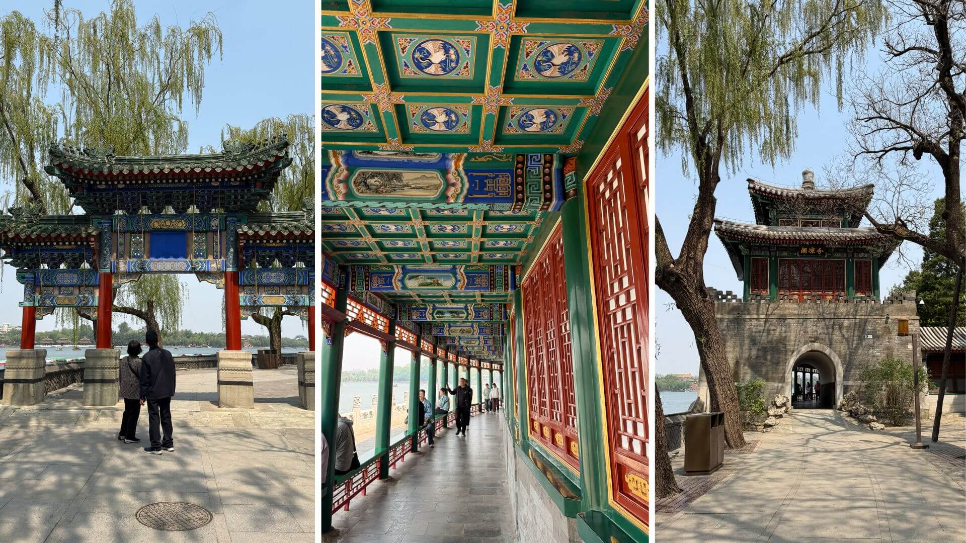 Tour durch den Beihai-Park in Peking