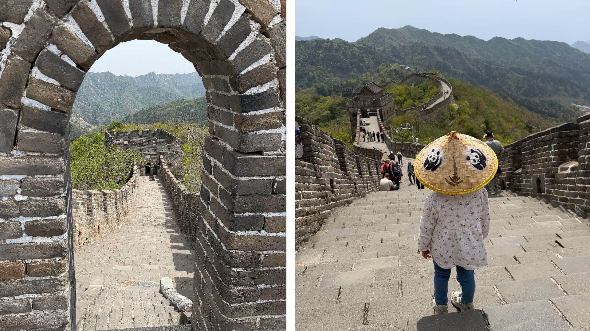 Great Wall mit Kind