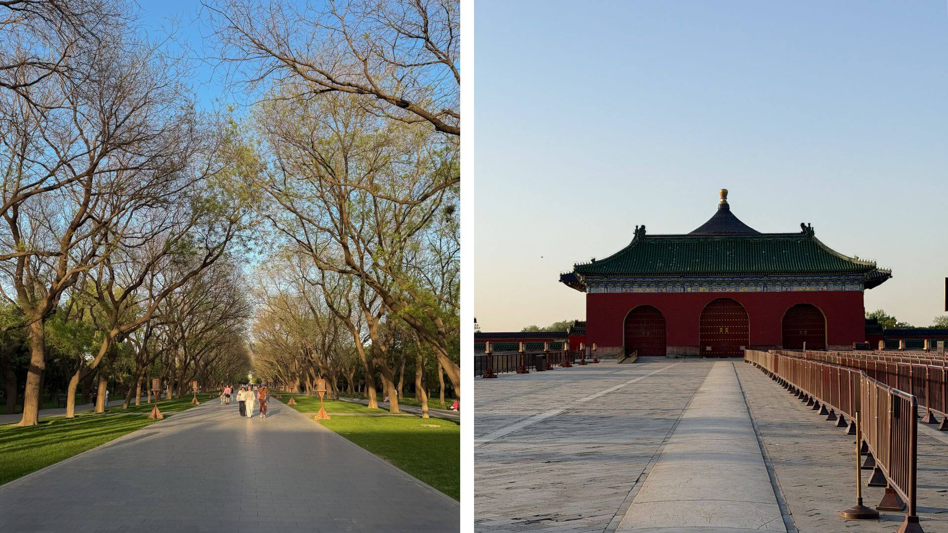 Parkanlage rund um den Himmelstempel in Peking