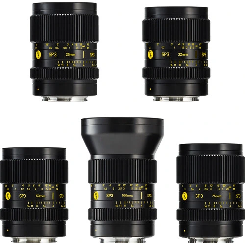 Cooke SP3 6-Lens Set (Sony-E e RF)