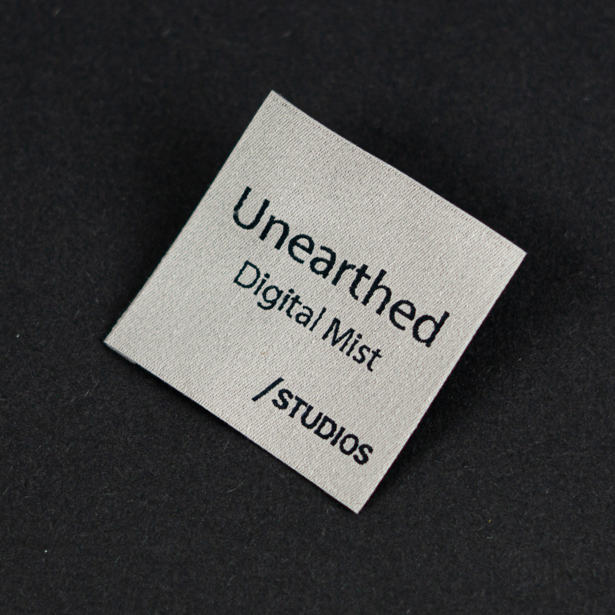 ITL Recycled Spun Poly Woven label