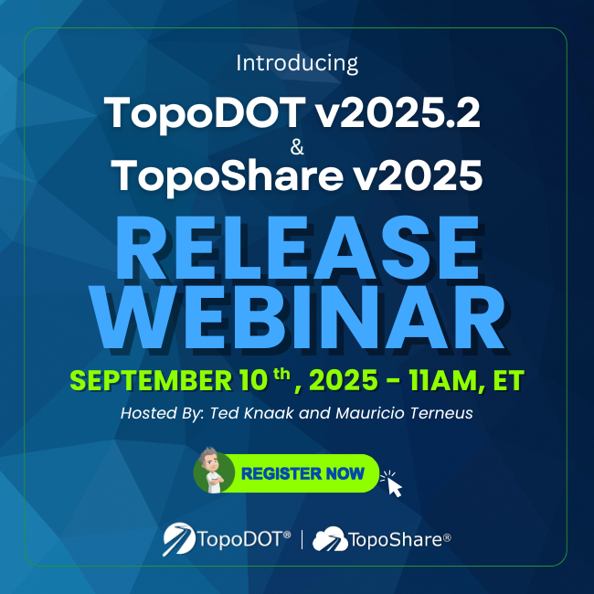 Register for the TopoDOT v2025.2 Release Webinar