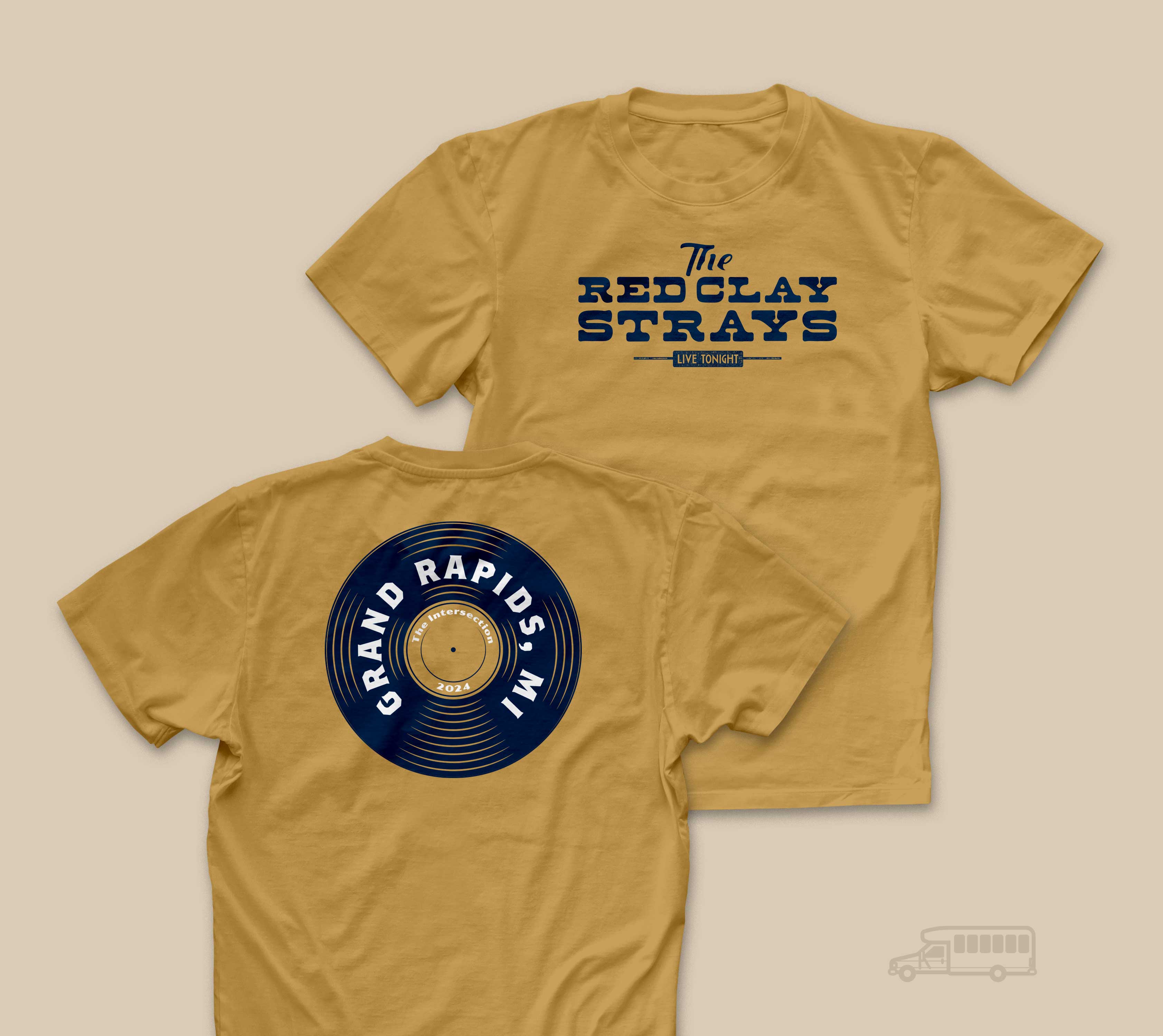 Red Clay Strays | Vintage | Grand Rapids | 24' | T-Shirt