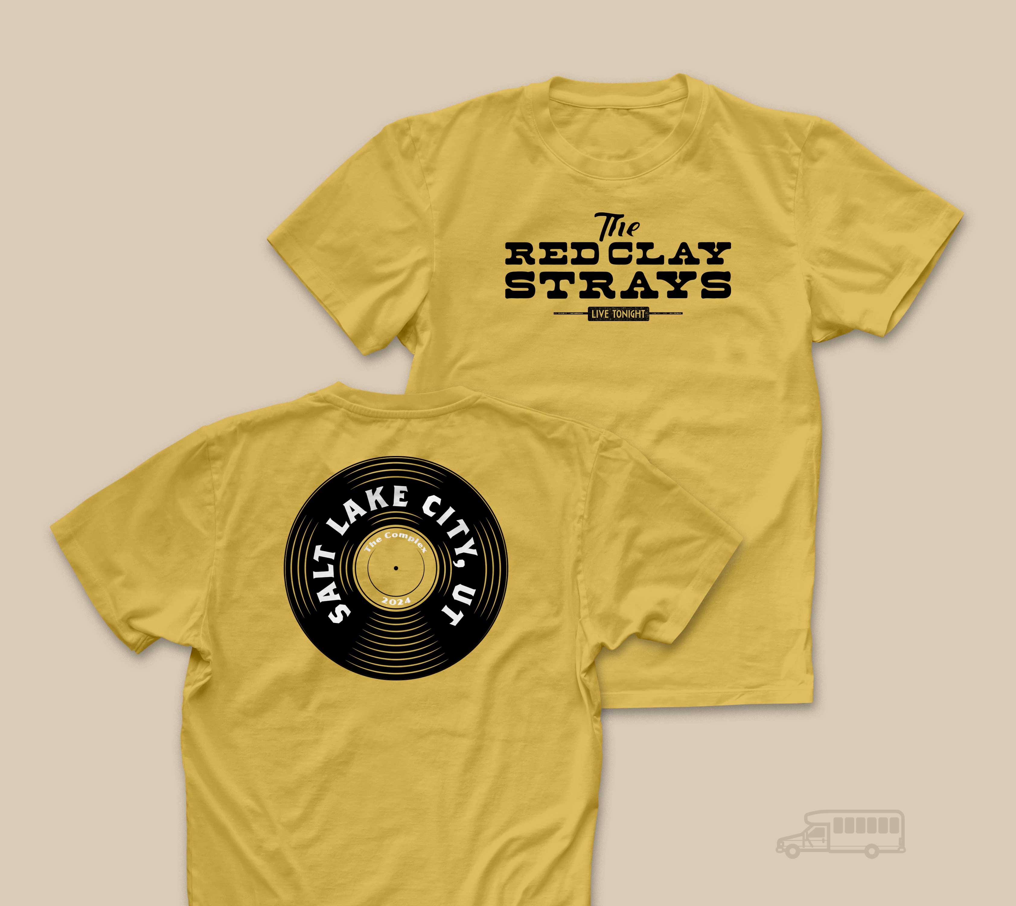 Red Clay Strays | Vintage | Salt lake City | 24' | T-Shirt