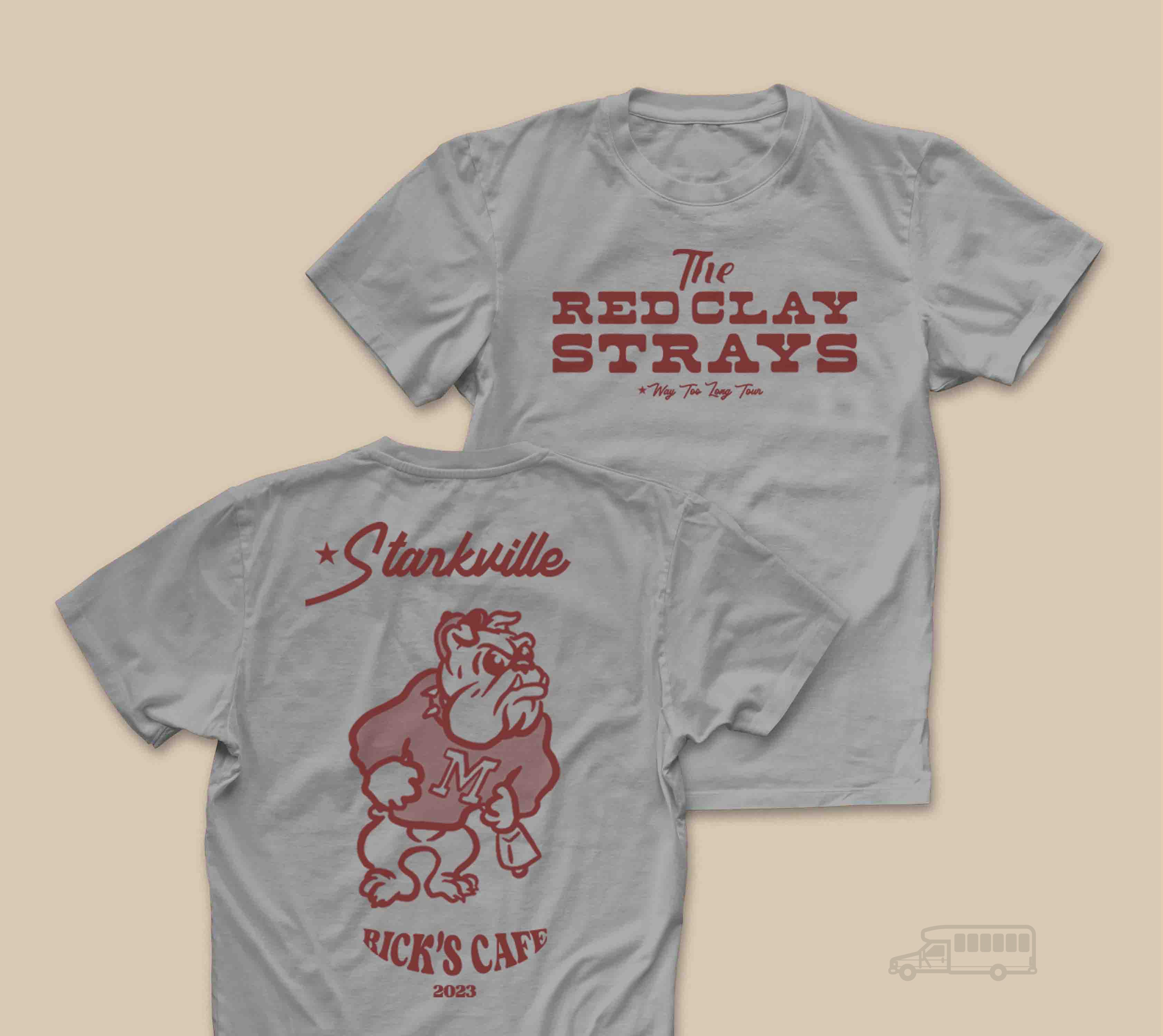 Red Clay Strays | Vintage | Starkville | 23' | T-Shirt