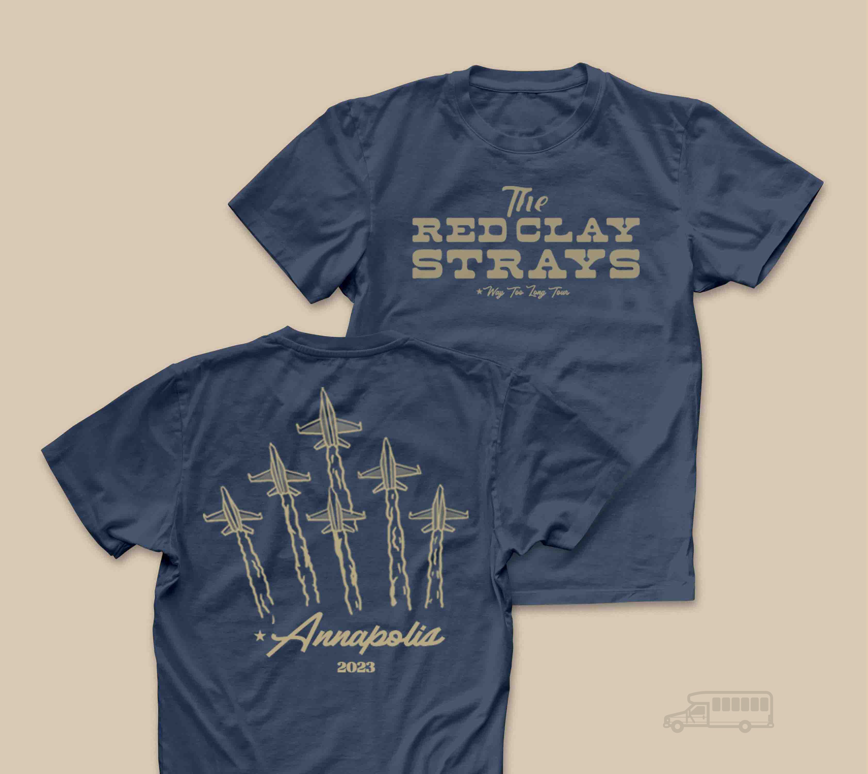 Red Clay Strays | Vintage | Annapolis | 23' | T-Shirt