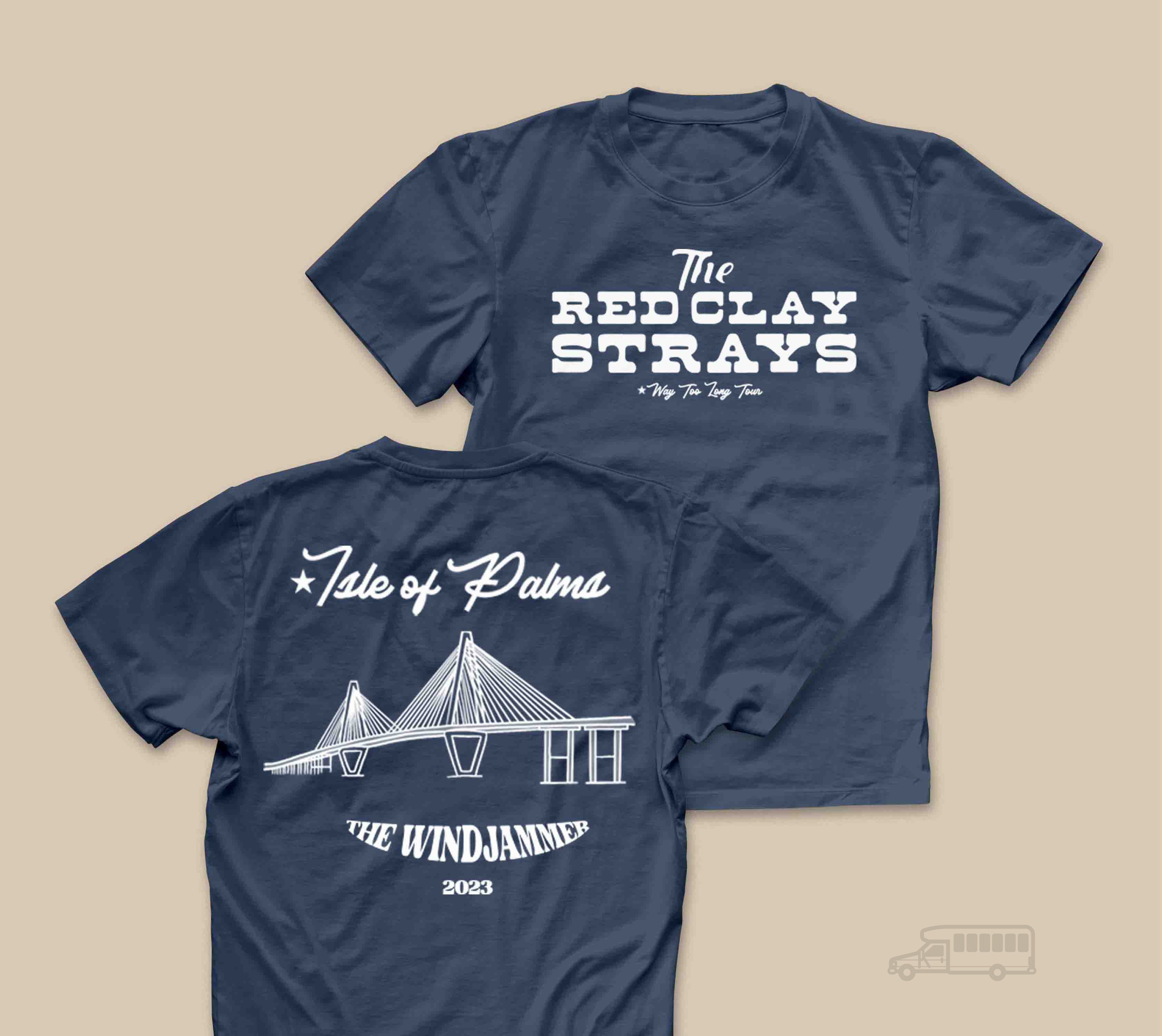 Red Clay Strays | Vintage | Isle of Palms | 23' | T-Shirt
