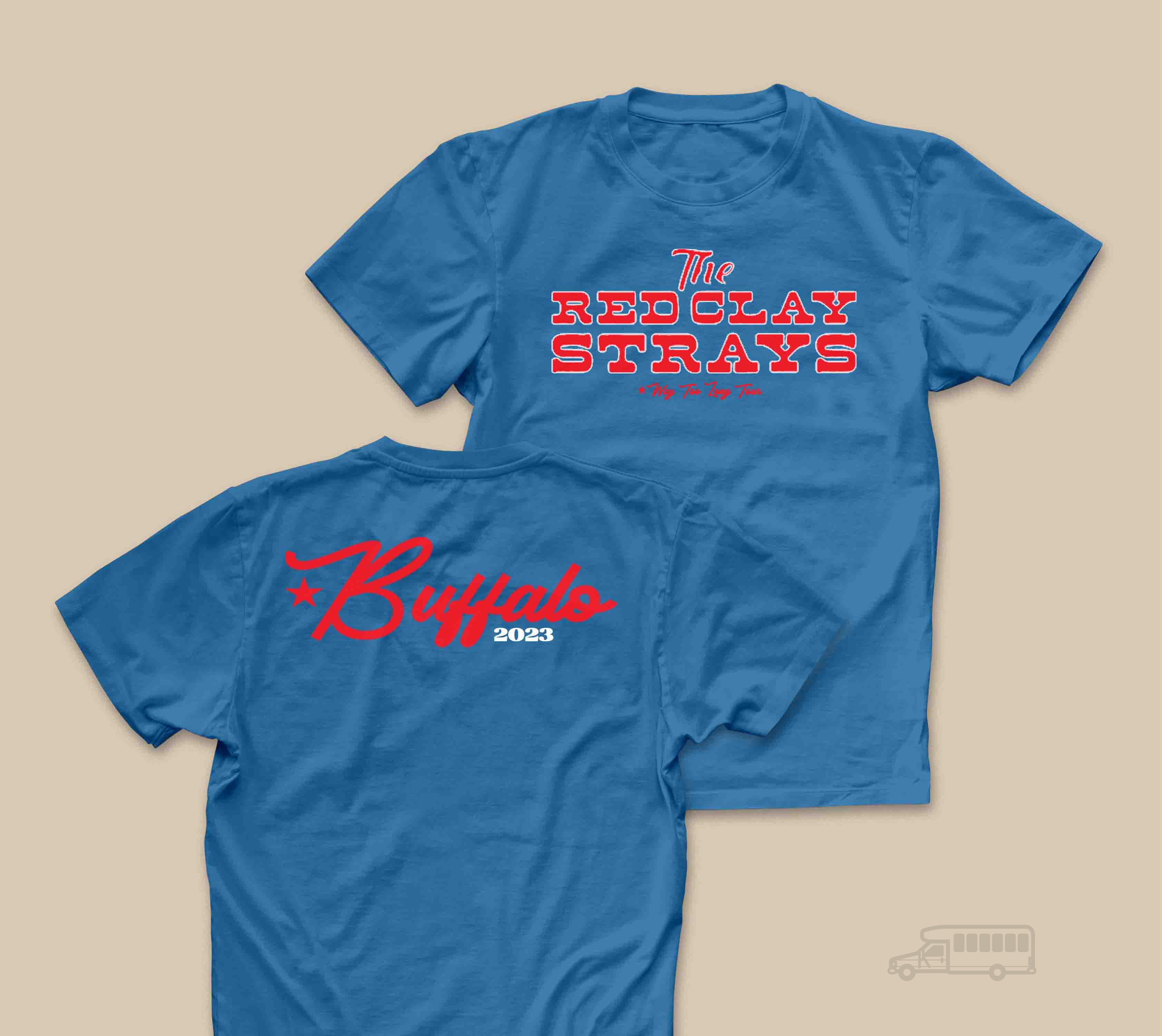 Red Clay Strays | Vintage | Buffalo | 23' | T-Shirt