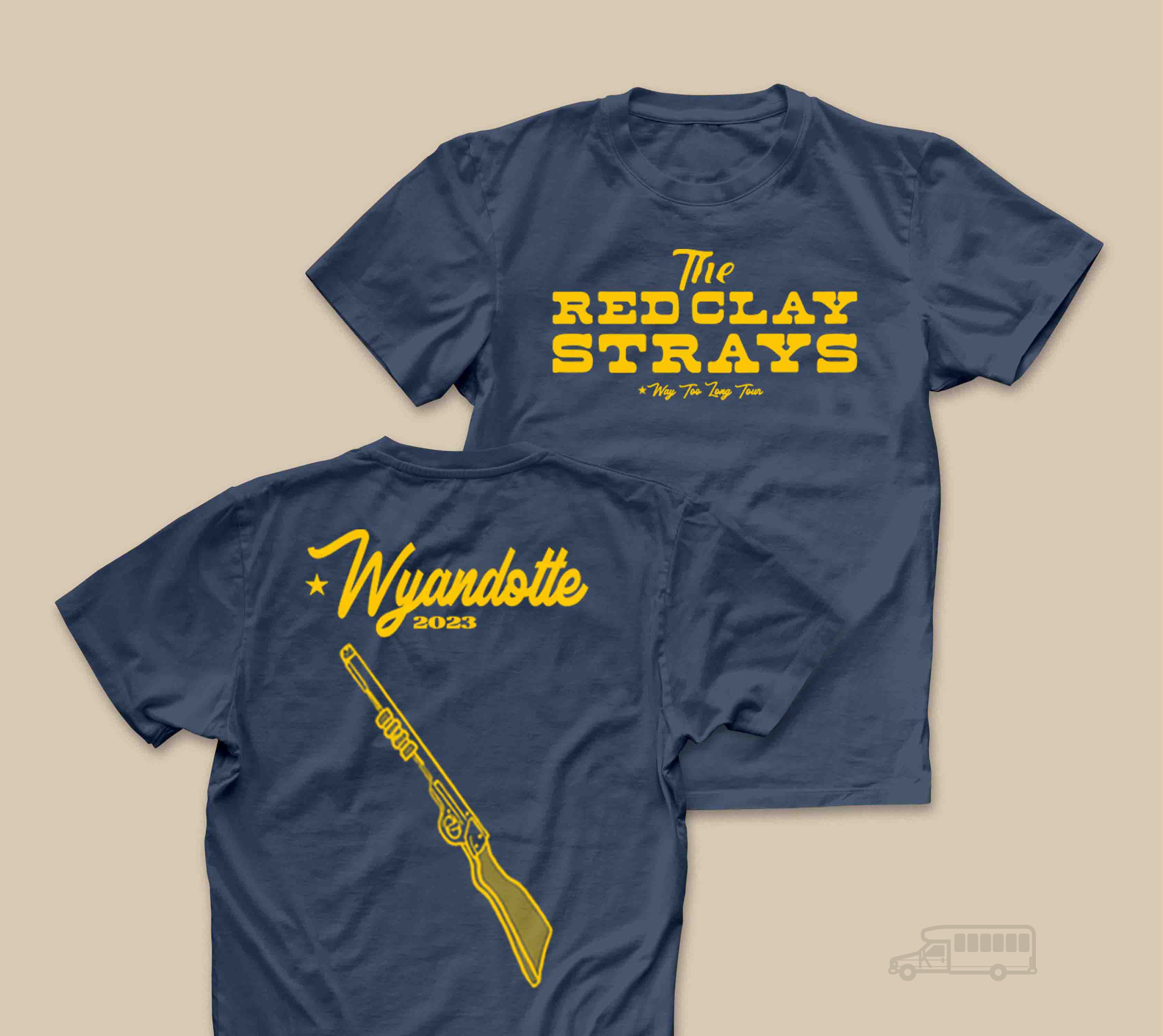 Red Clay Strays | Vintage | Wyandotte | 23' | T-Shirt