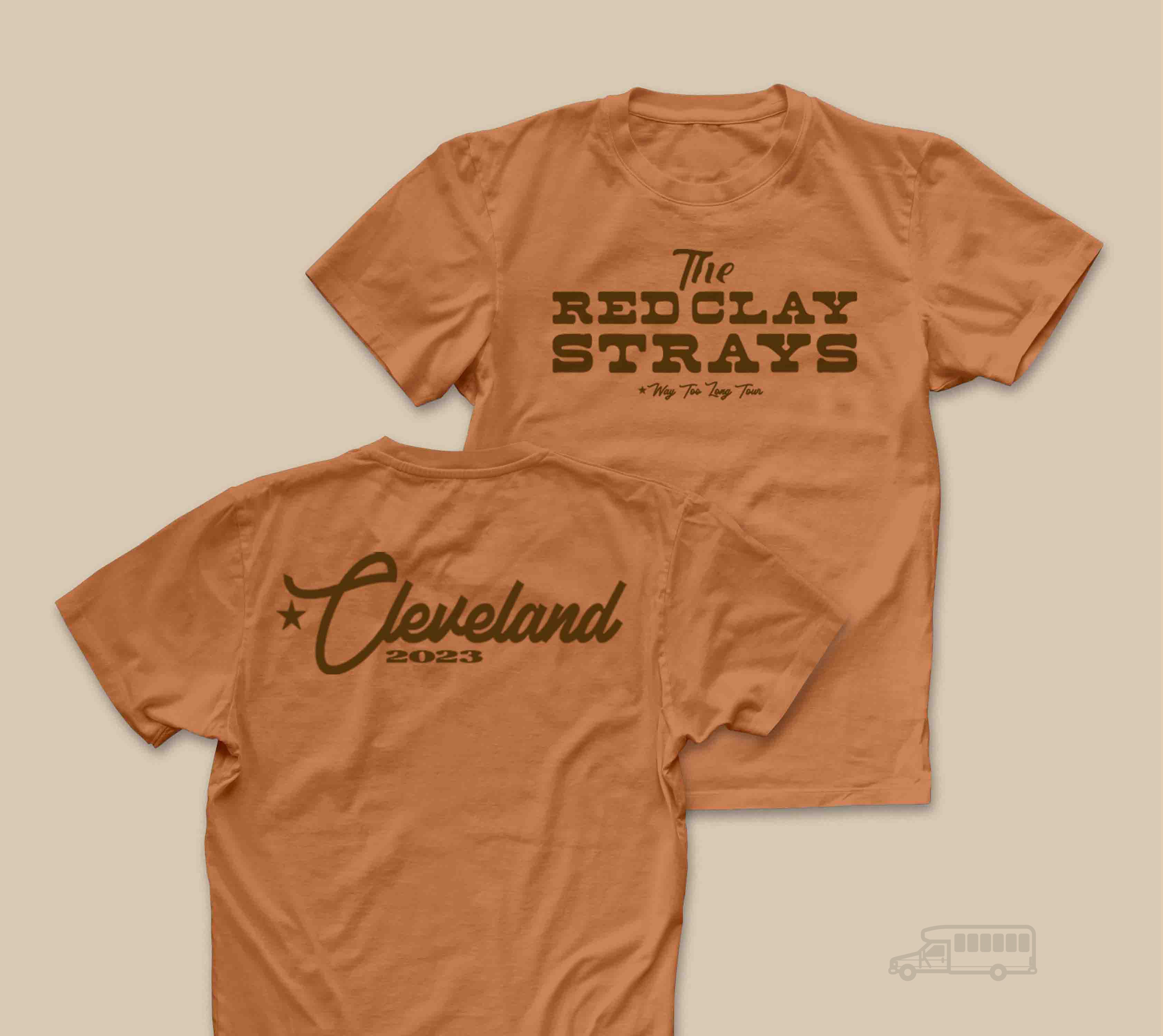 Red Clay Strays | Vintage | Cleveland | 23' | T-Shirt