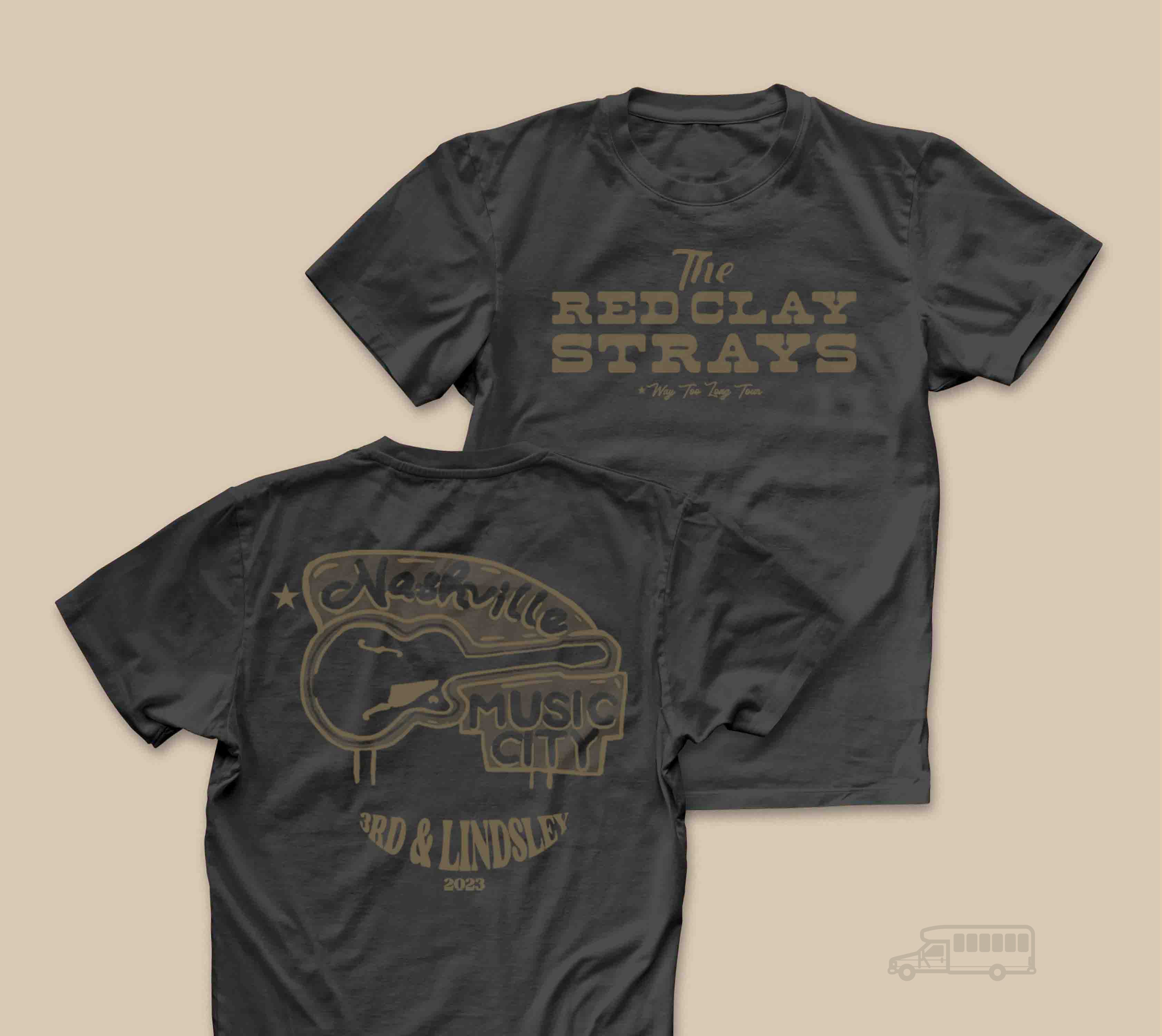 Red Clay Strays | Vintage | Nashville | 23' | T-Shirt