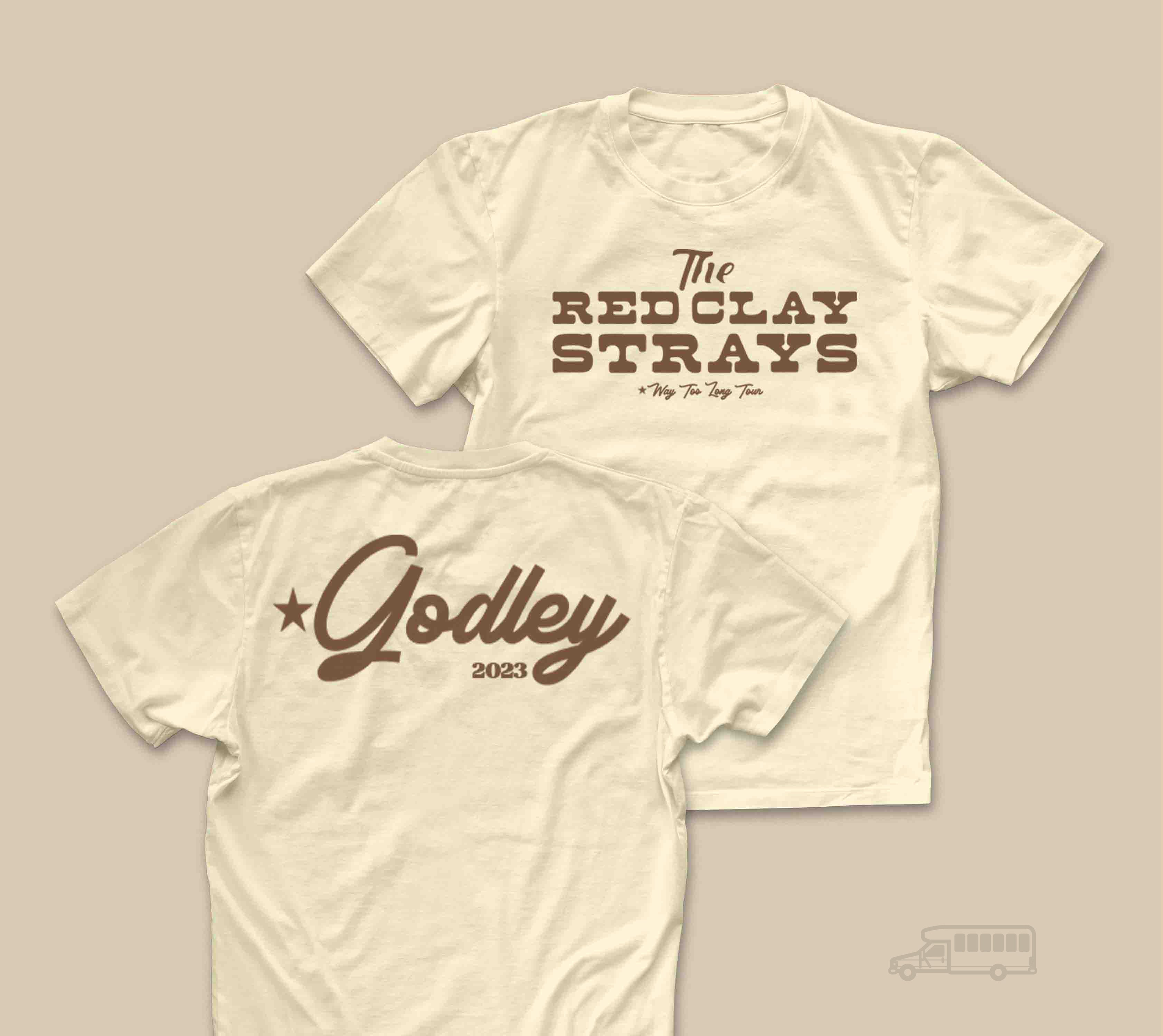 Red Clay Strays | Vintage | Godley | 23' | T-Shirt